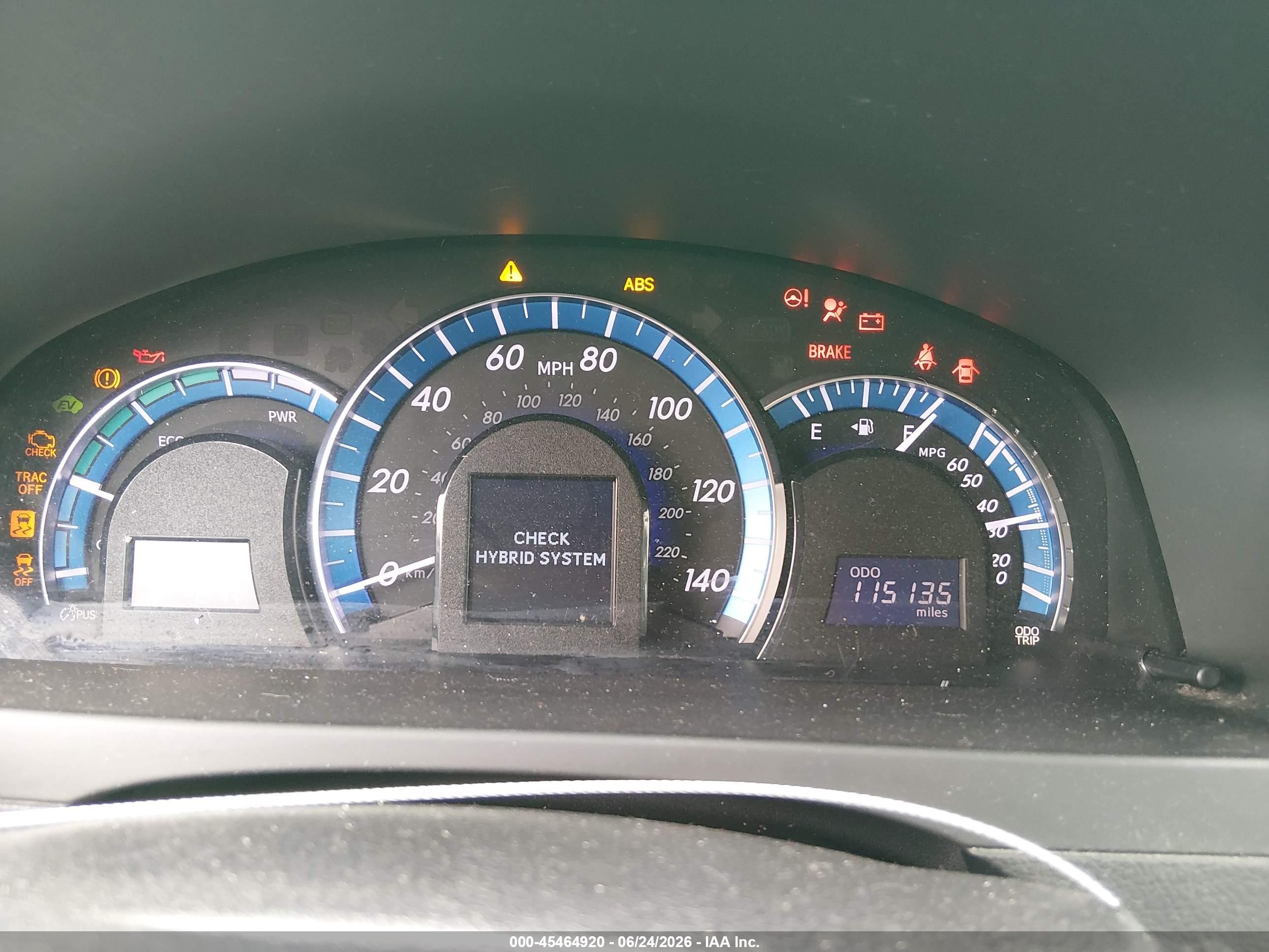 2012 Toyota Camry Hybrid Xle Серый vin: 4T1BD1FK1CU048272