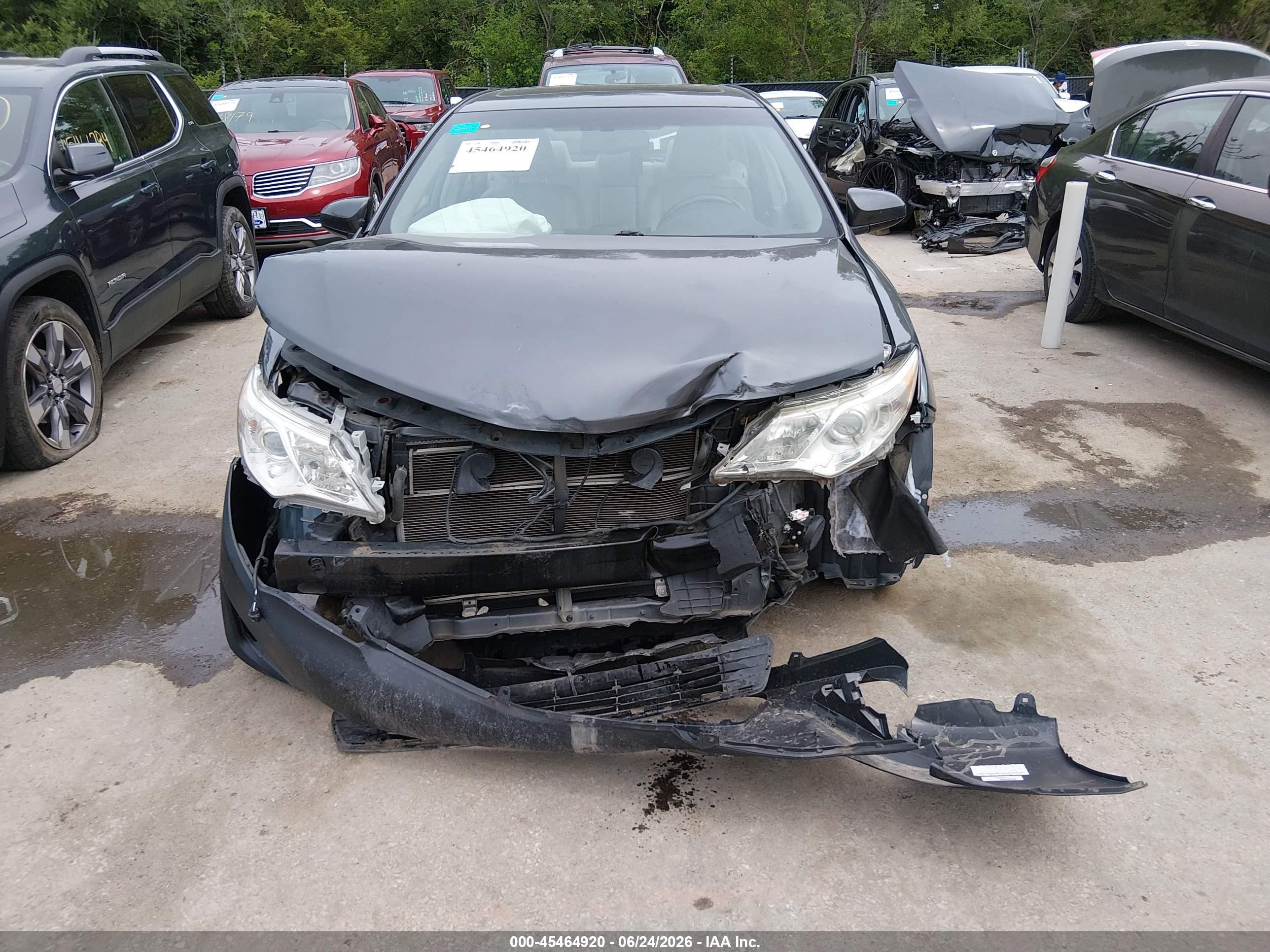 2012 Toyota Camry Hybrid Xle Серый vin: 4T1BD1FK1CU048272