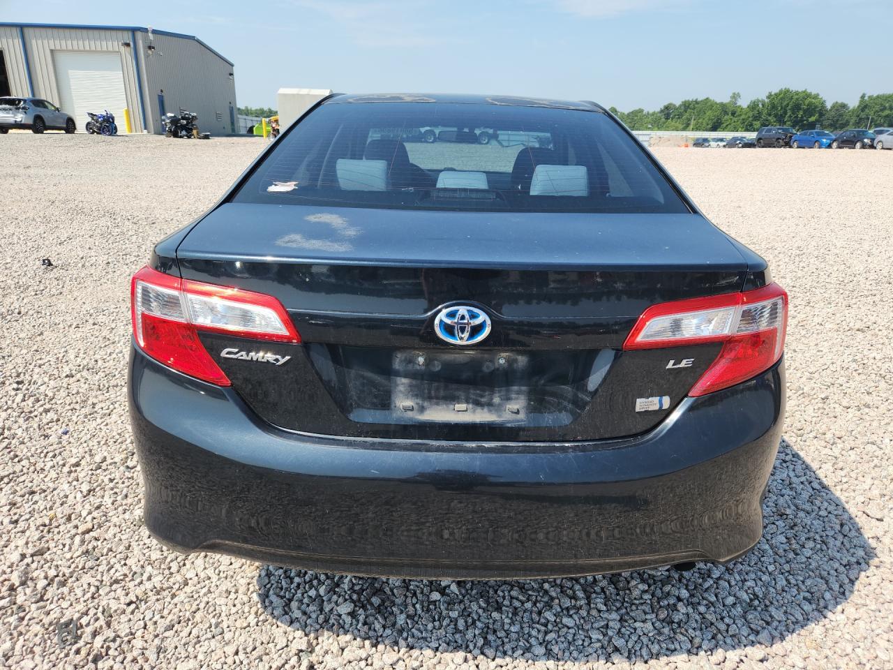 2012 Toyota Camry Hybrid Le Gray vin: 4T1BD1FK1CU058929