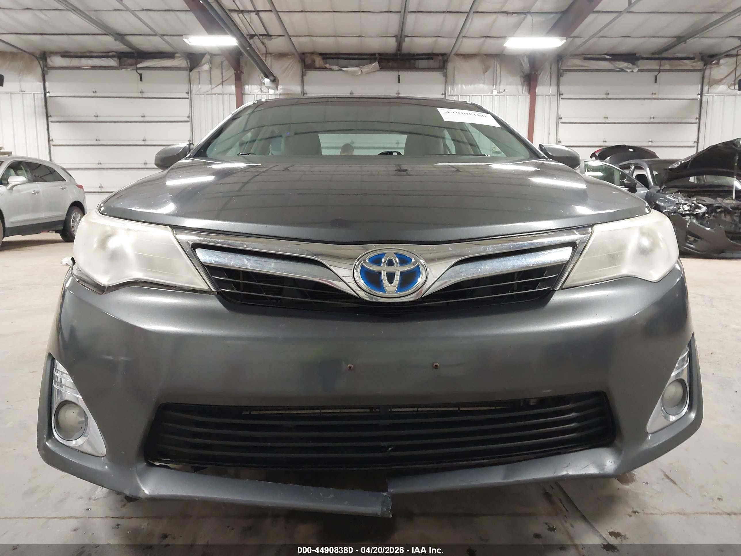 2012 Toyota Camry Hybrid Xle Gray vin: 4T1BD1FK1CU059207