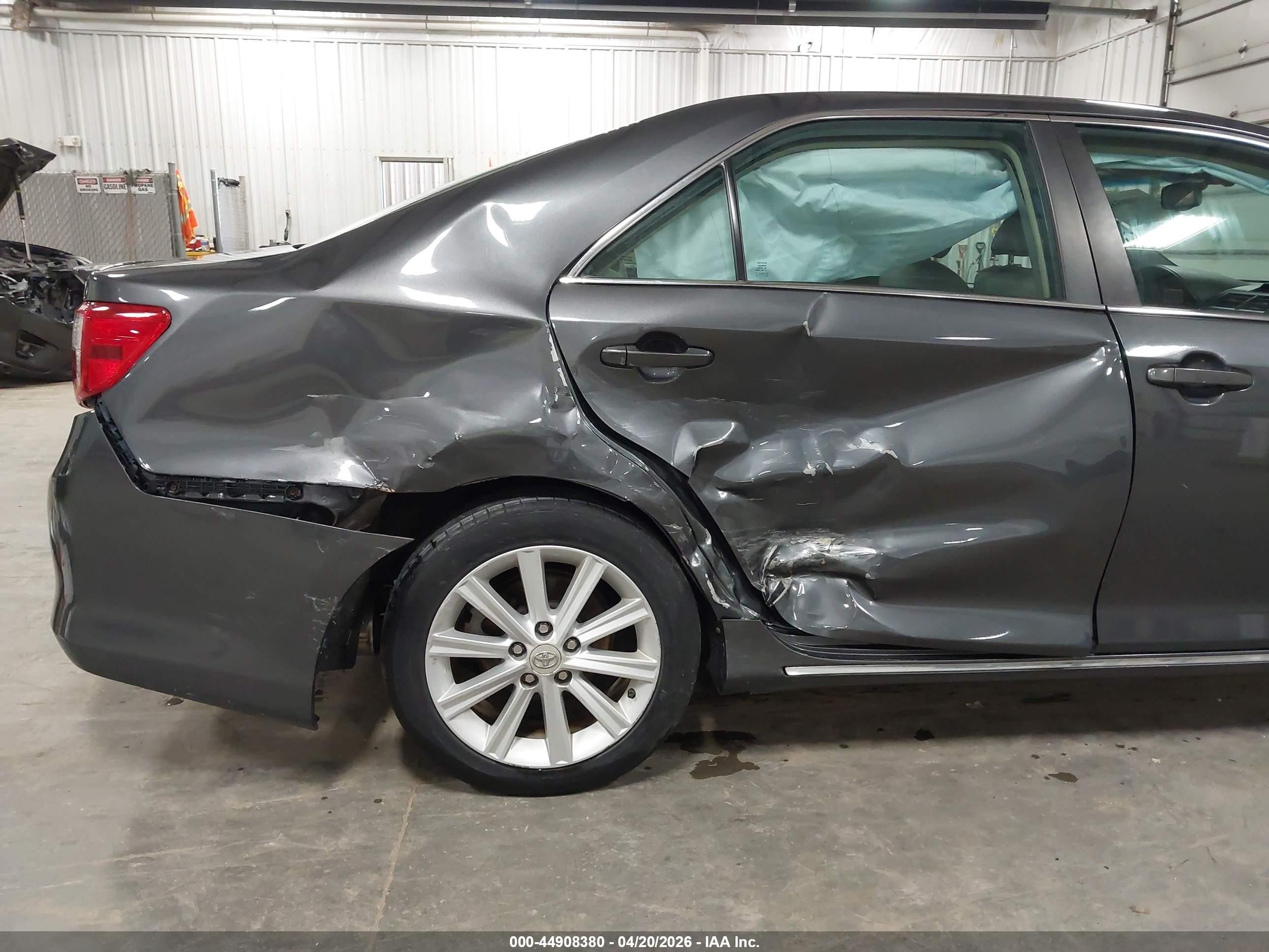 2012 Toyota Camry Hybrid Xle Gray vin: 4T1BD1FK1CU059207
