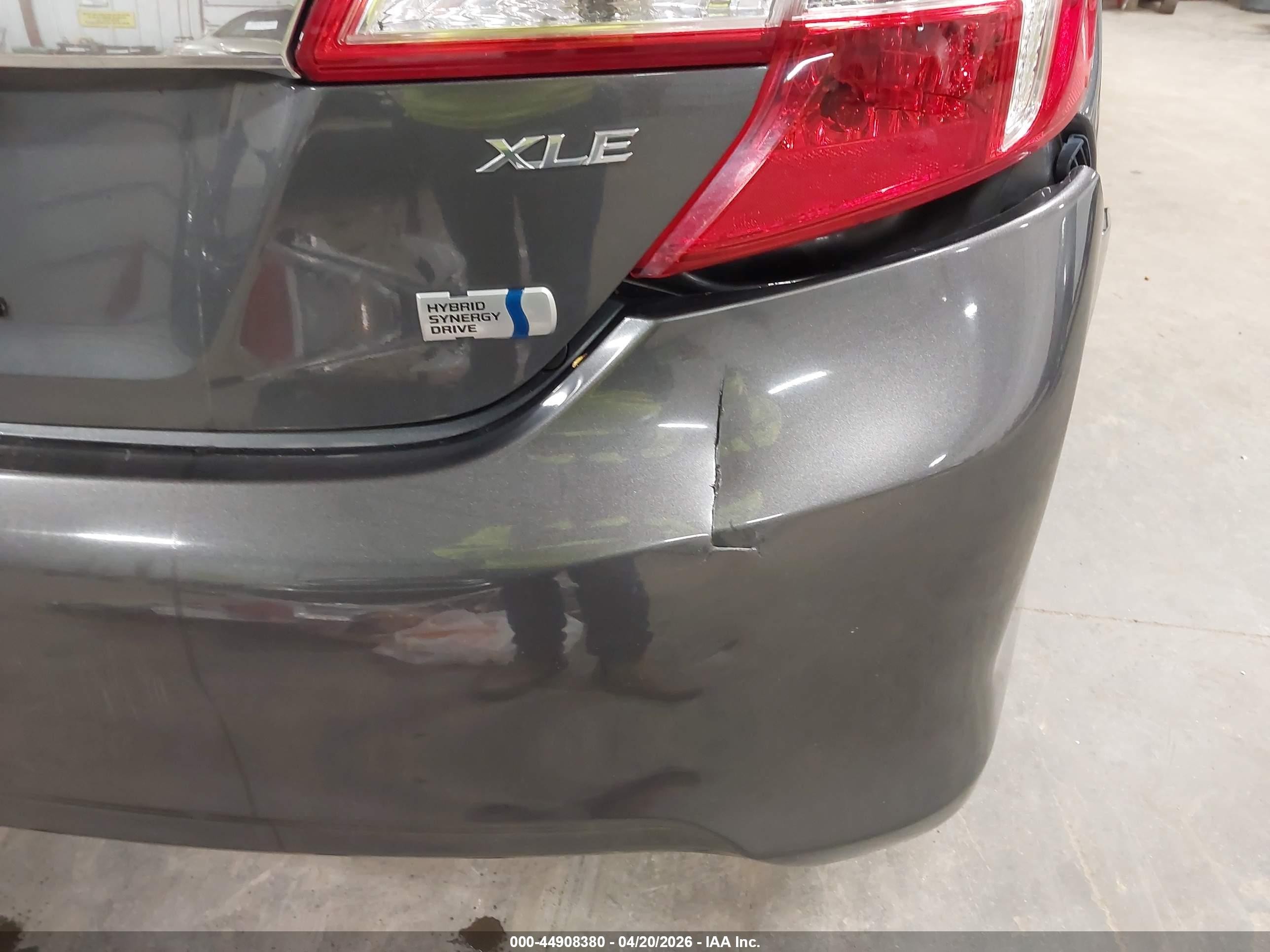 2012 Toyota Camry Hybrid Xle Gray vin: 4T1BD1FK1CU059207