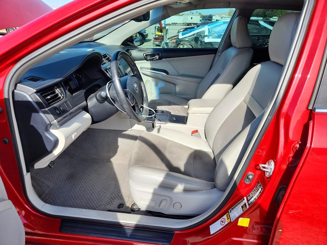 2013 Toyota Camry Hybrid Xle Red vin: 4T1BD1FK1DU076333
