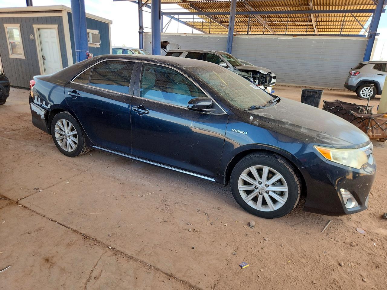 2013 Toyota Camry Hybrid Xle Синий vin: 4T1BD1FK1DU077305