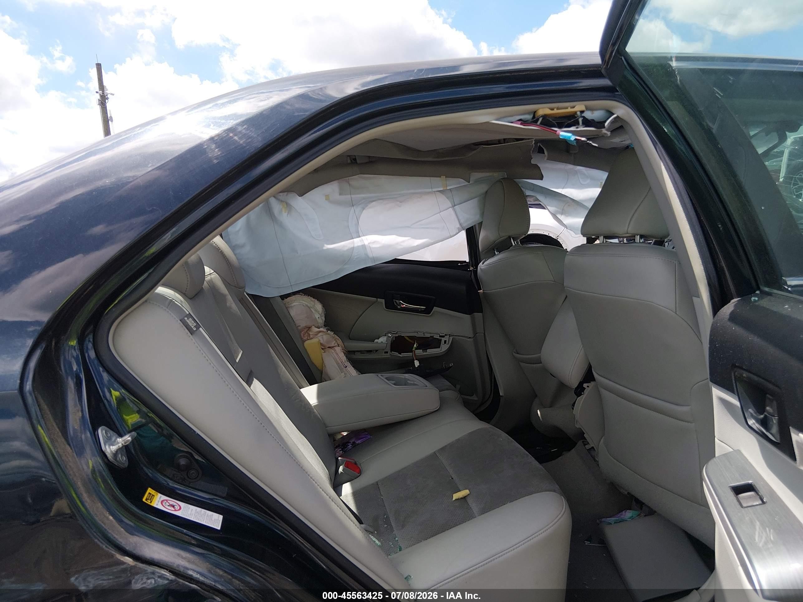 2013 Toyota Camry Hybrid Xle Blue vin: 4T1BD1FK1DU082052