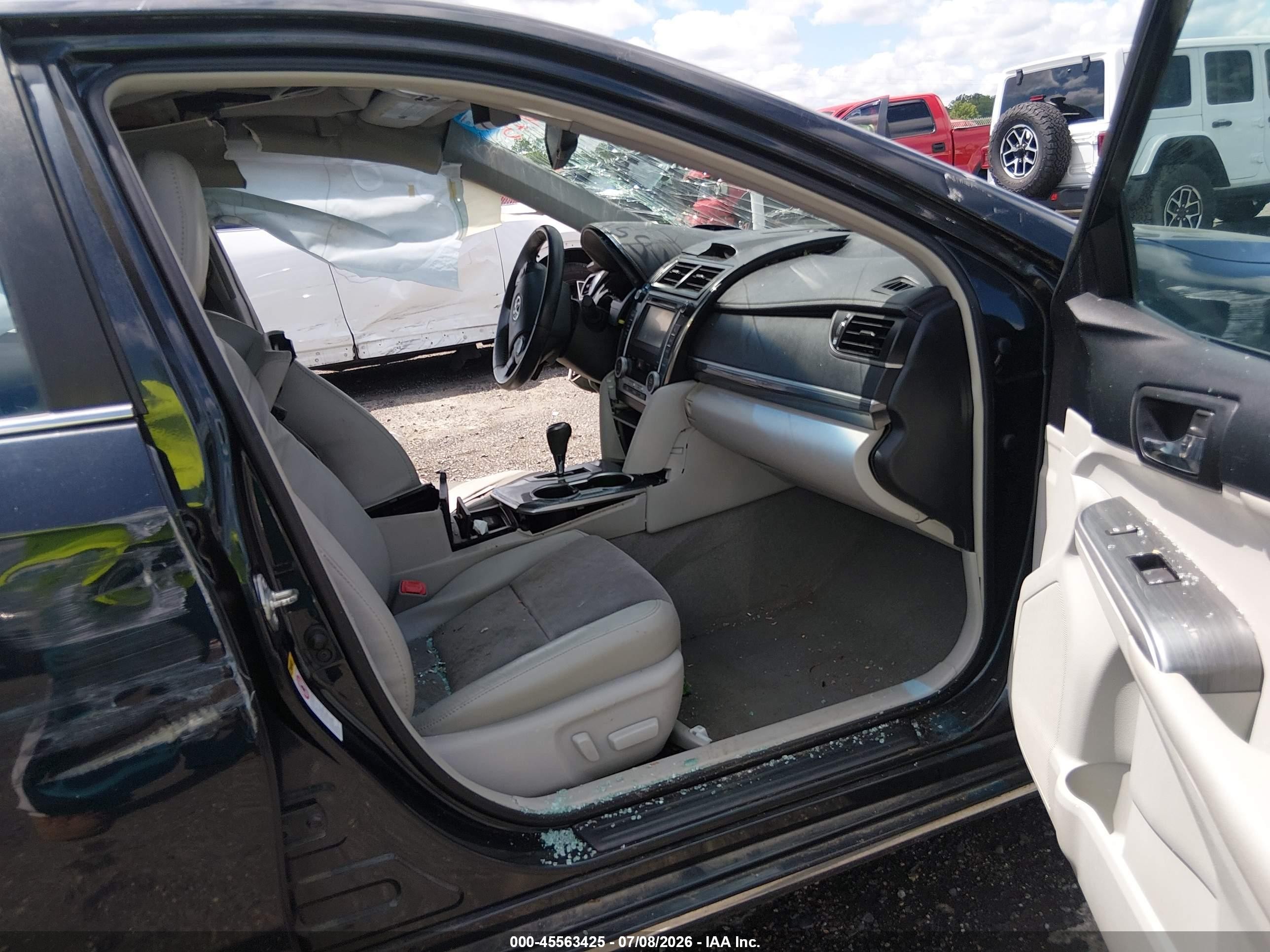 2013 Toyota Camry Hybrid Xle Blue vin: 4T1BD1FK1DU082052
