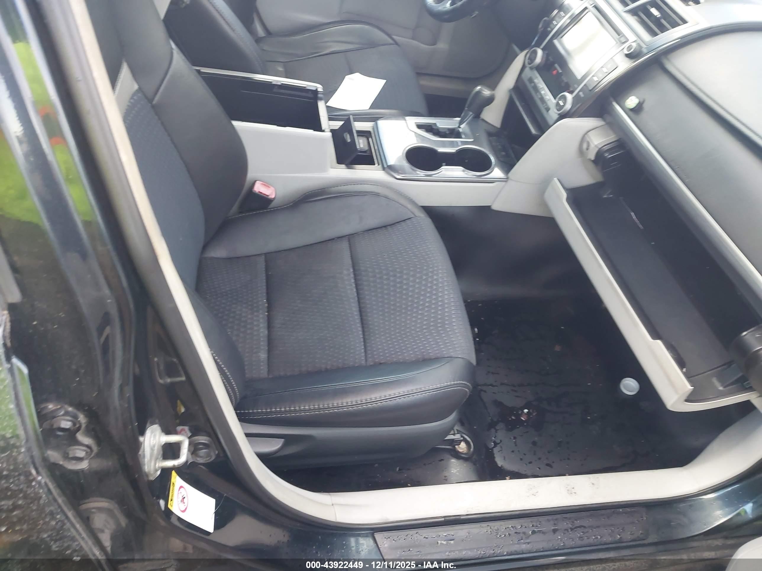 2013 Toyota Camry Hybrid Xle Черный vin: 4T1BD1FK1DU085629