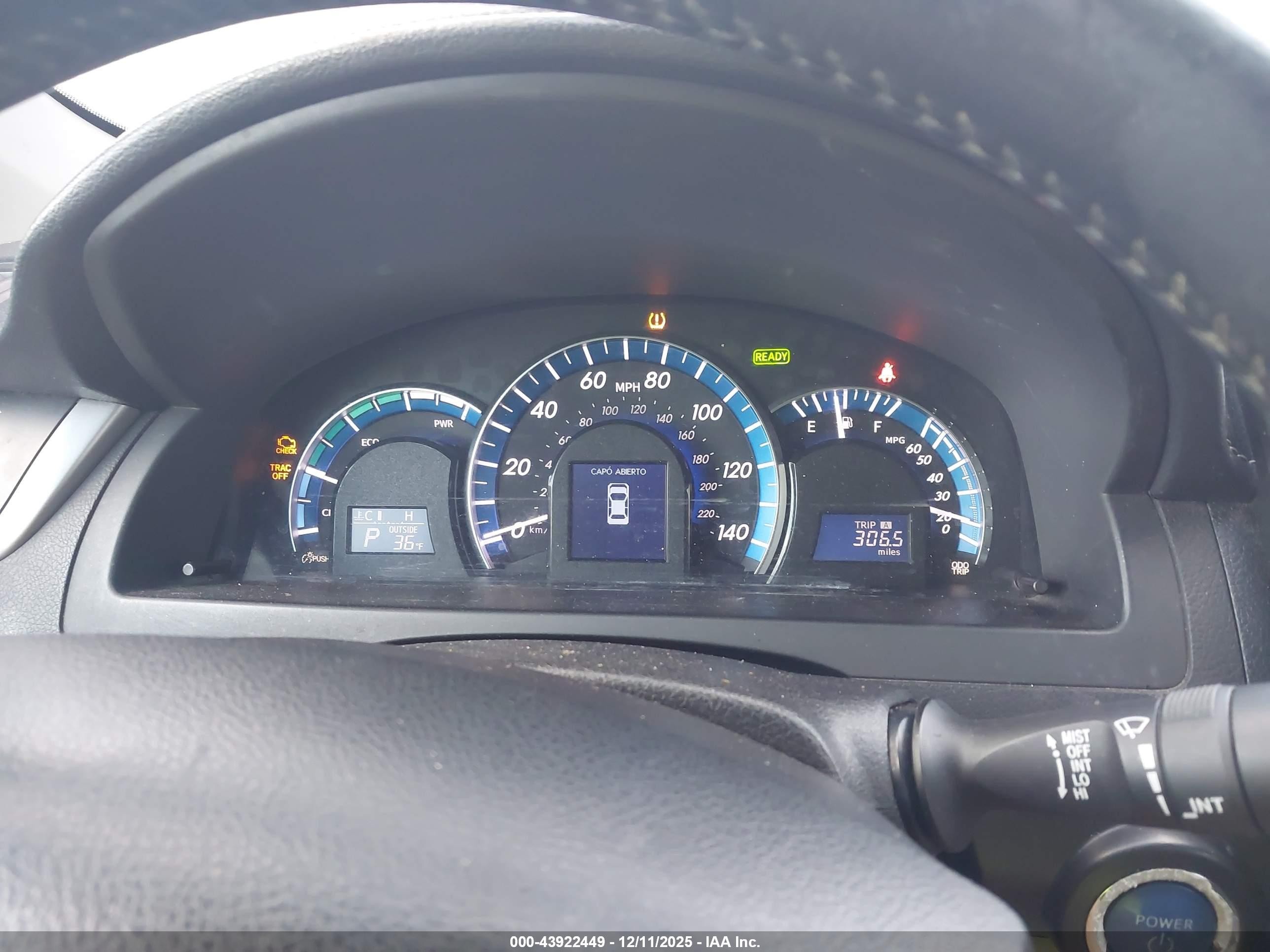 2013 Toyota Camry Hybrid Xle Черный vin: 4T1BD1FK1DU085629