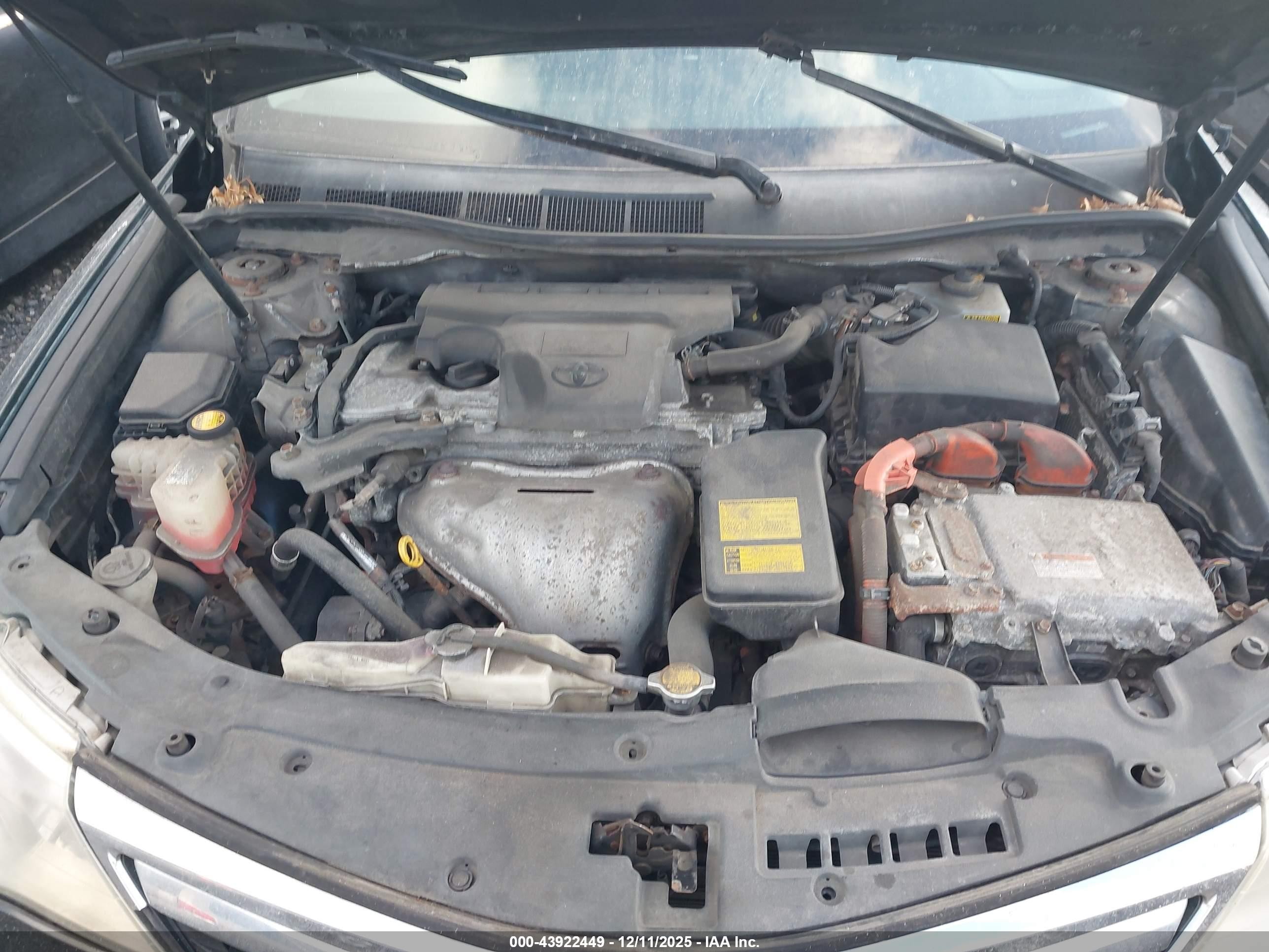 2013 Toyota Camry Hybrid Xle Черный vin: 4T1BD1FK1DU085629