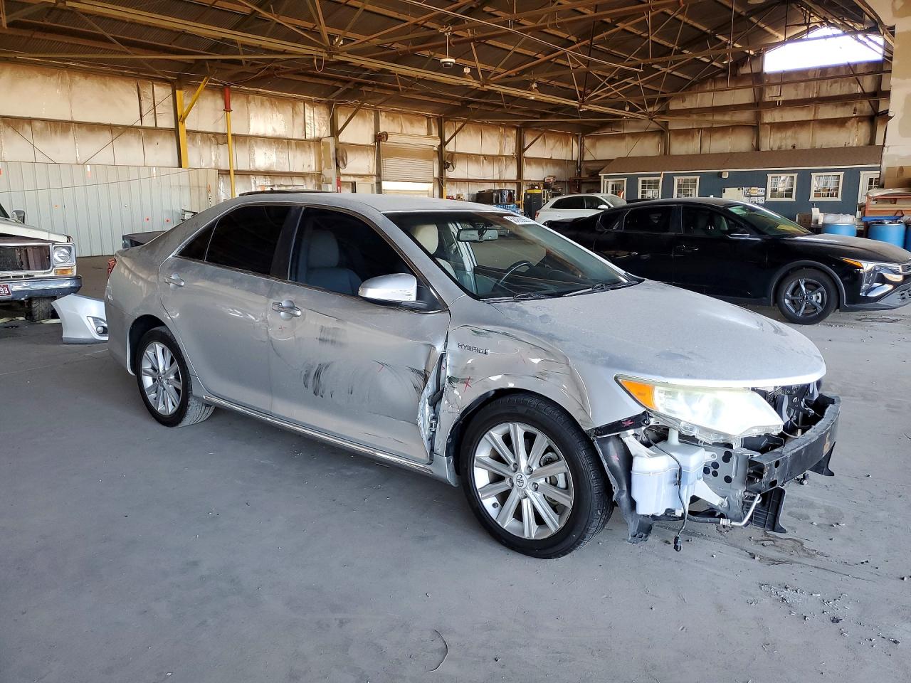 2013 Toyota Camry Hybrid Xle Silver vin: 4T1BD1FK1DU087252