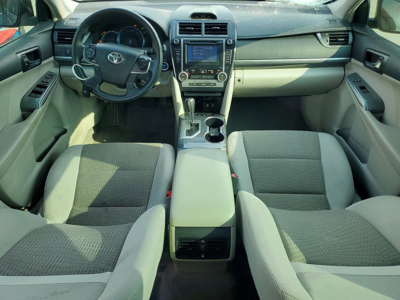 2013 Toyota Camry Hybrid Xle Gray vin: 4T1BD1FK1DU087655