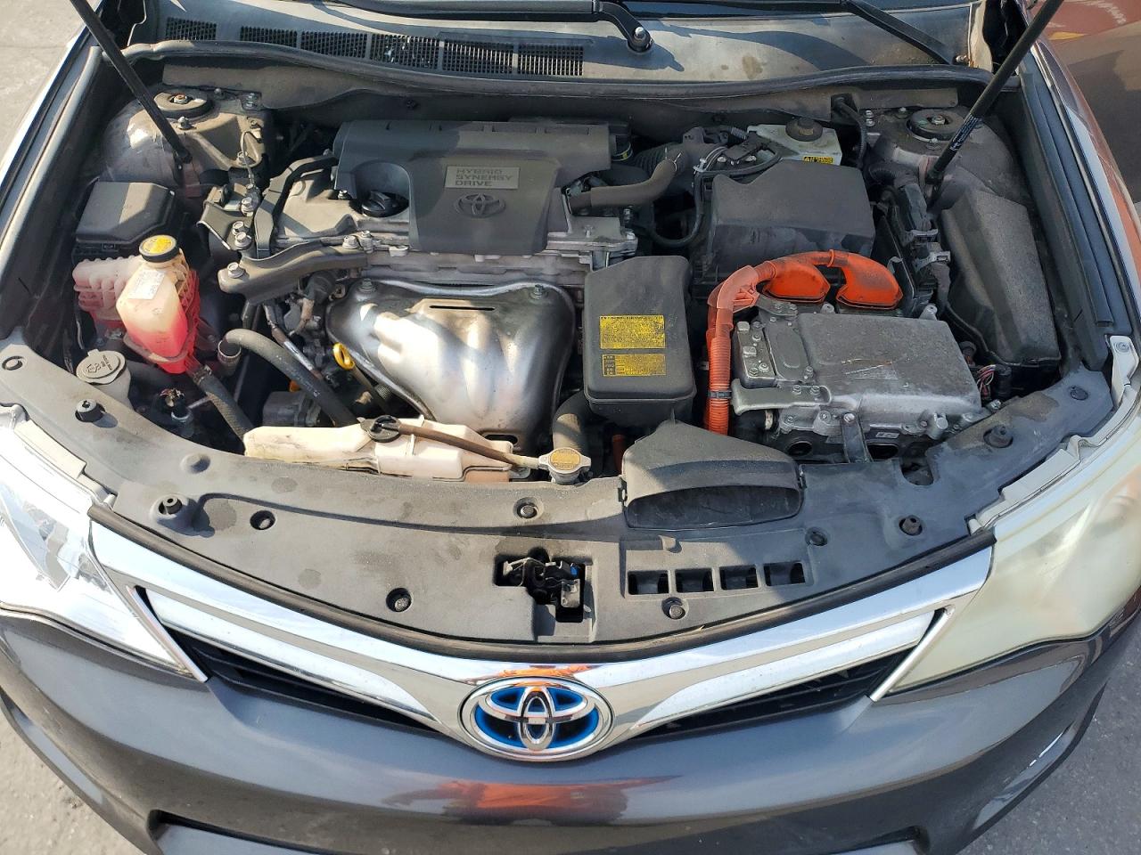2013 Toyota Camry Hybrid Xle Gray vin: 4T1BD1FK1DU087655