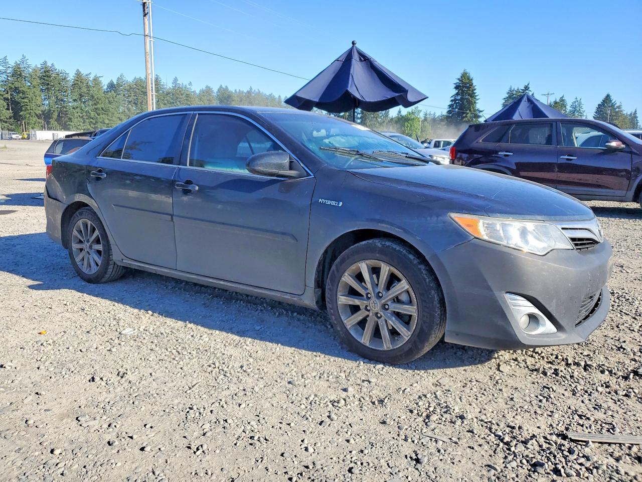 2013 Toyota Camry Hybrid Xle Black vin: 4T1BD1FK1DU087896