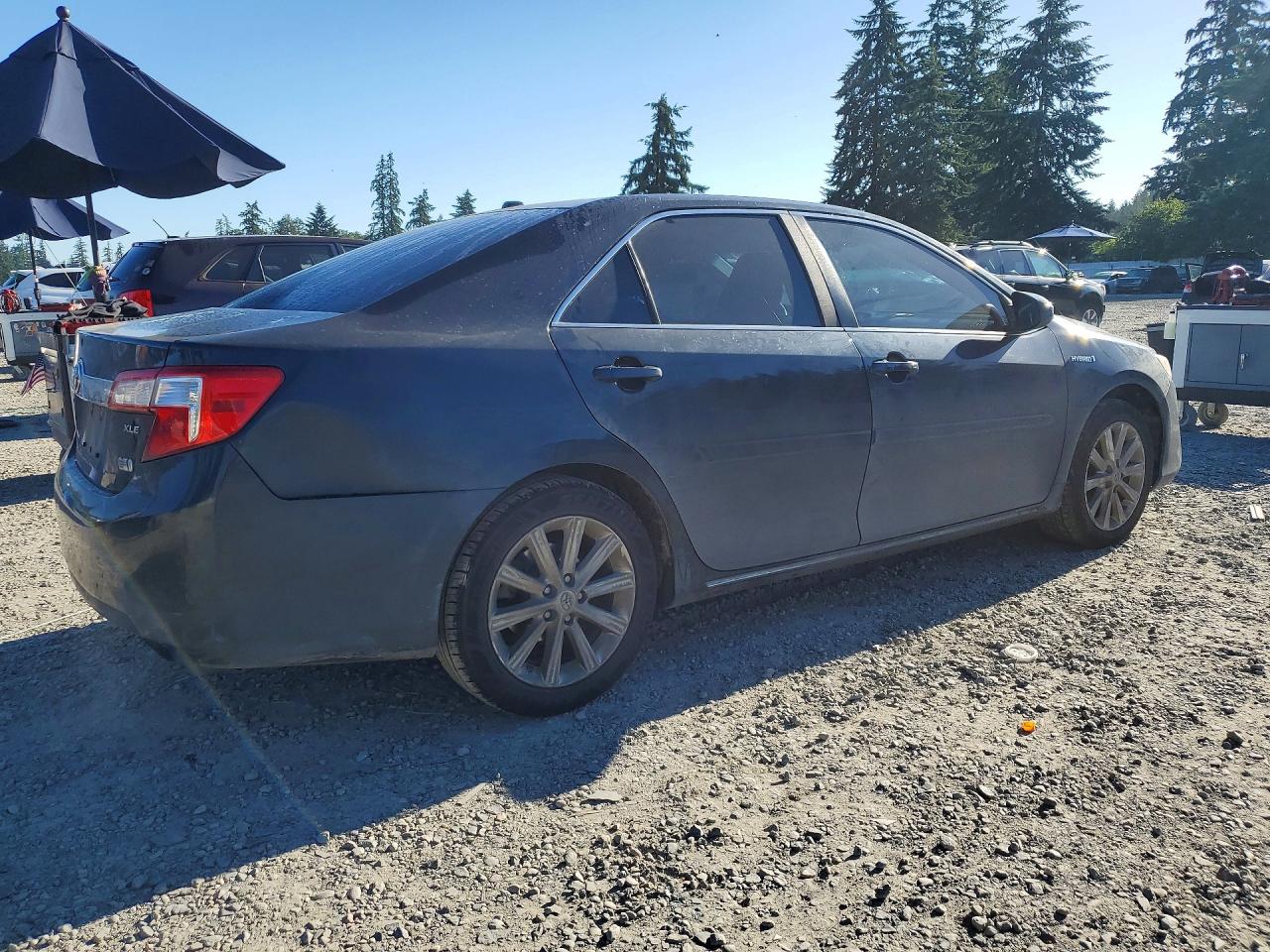 2013 Toyota Camry Hybrid Xle Black vin: 4T1BD1FK1DU087896