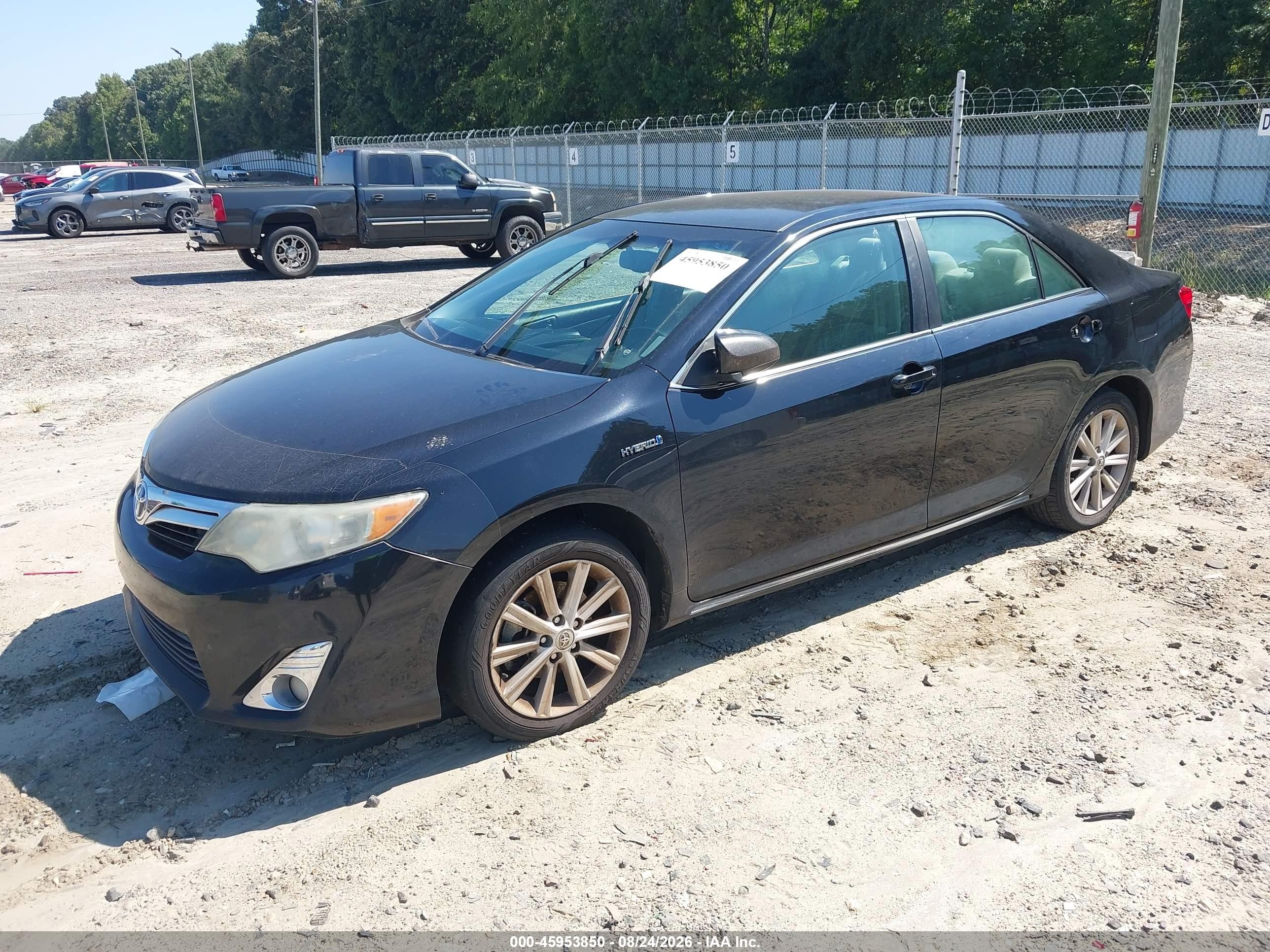 2014 Toyota Camry Hybrid Xle Черный vin: 4T1BD1FK1EU097491