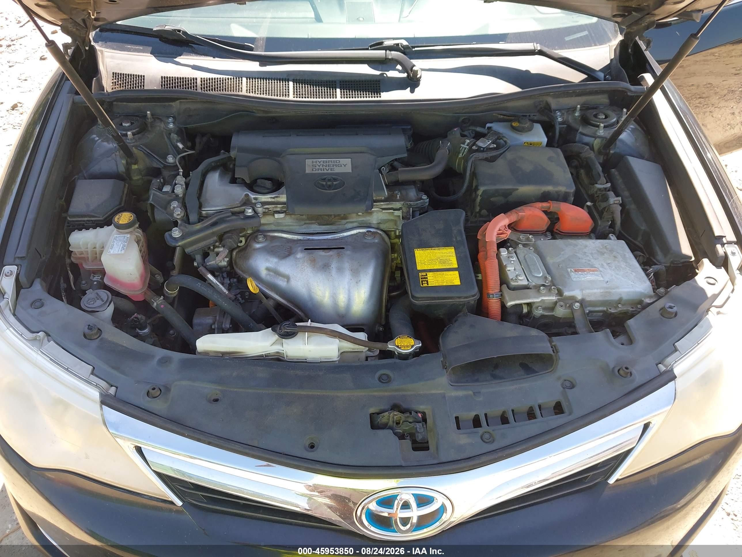 2014 Toyota Camry Hybrid Xle Черный vin: 4T1BD1FK1EU097491
