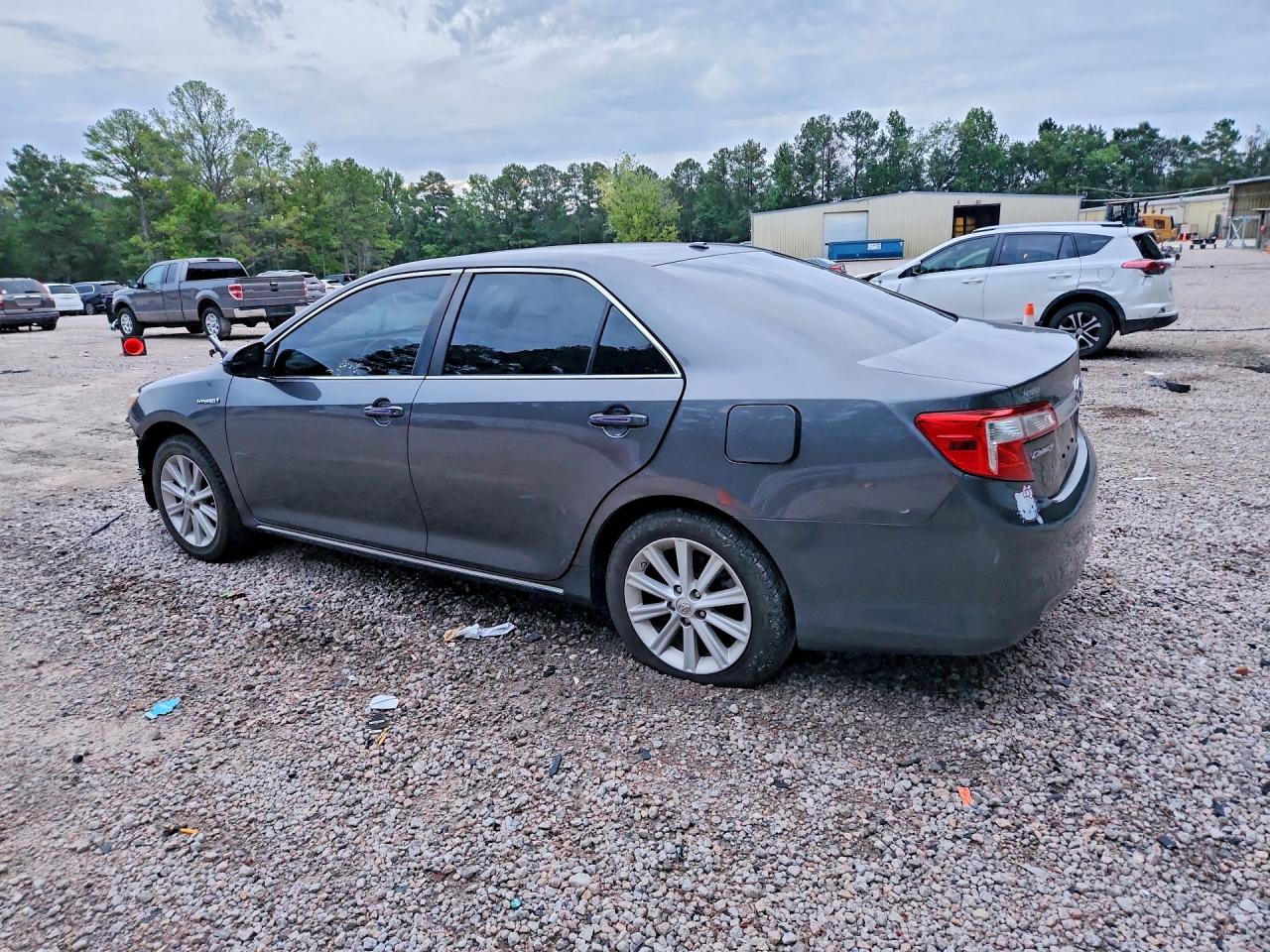 2014 Toyota Camry Hybrid Xle Gray vin: 4T1BD1FK1EU099743