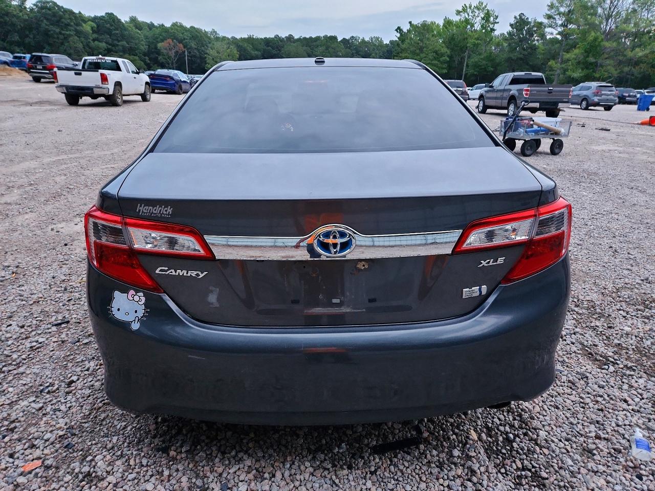 2014 Toyota Camry Hybrid Xle Gray vin: 4T1BD1FK1EU099743