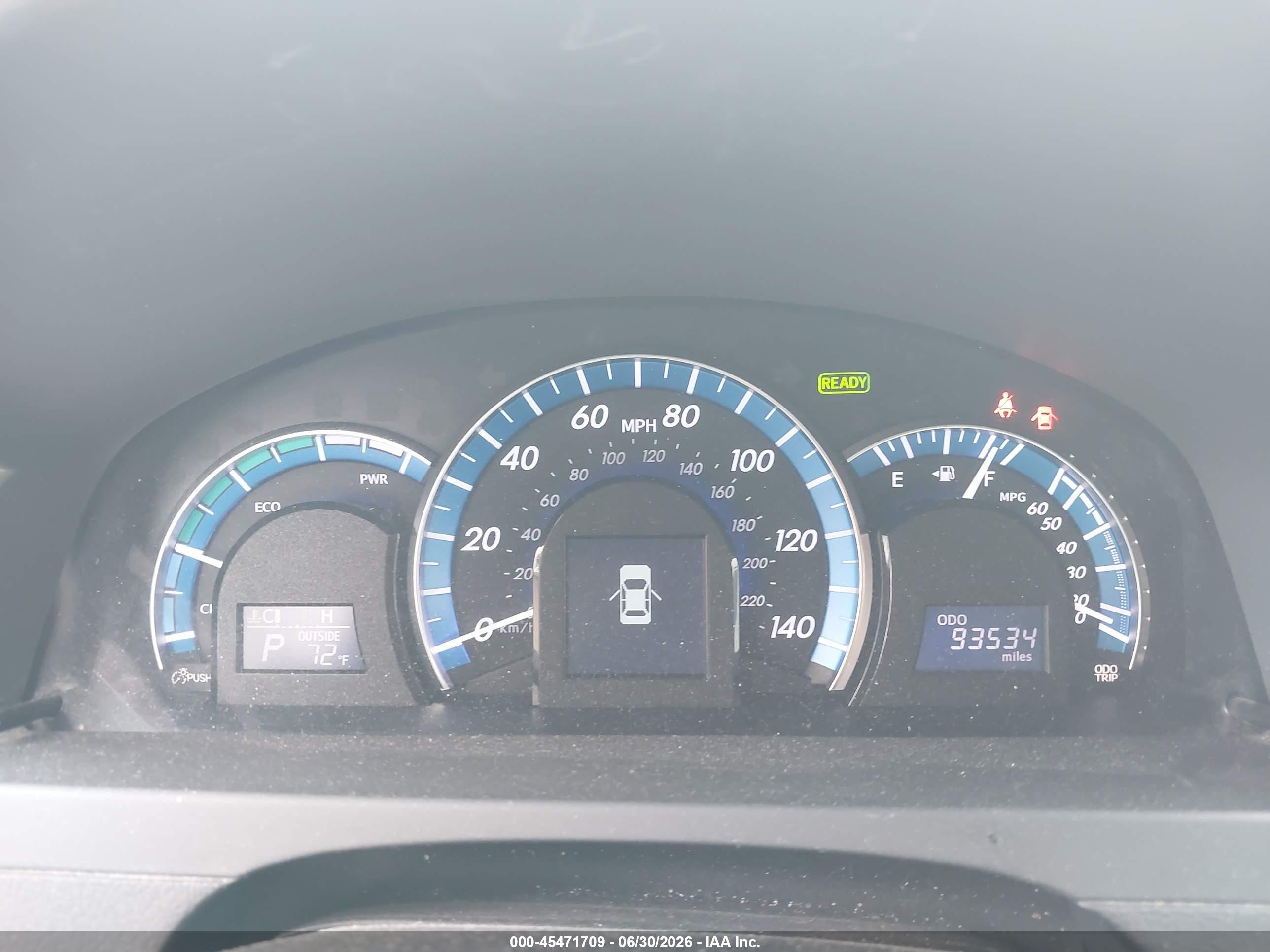 2014 Toyota Camry Hybrid Le Серебряный vin: 4T1BD1FK1EU104987