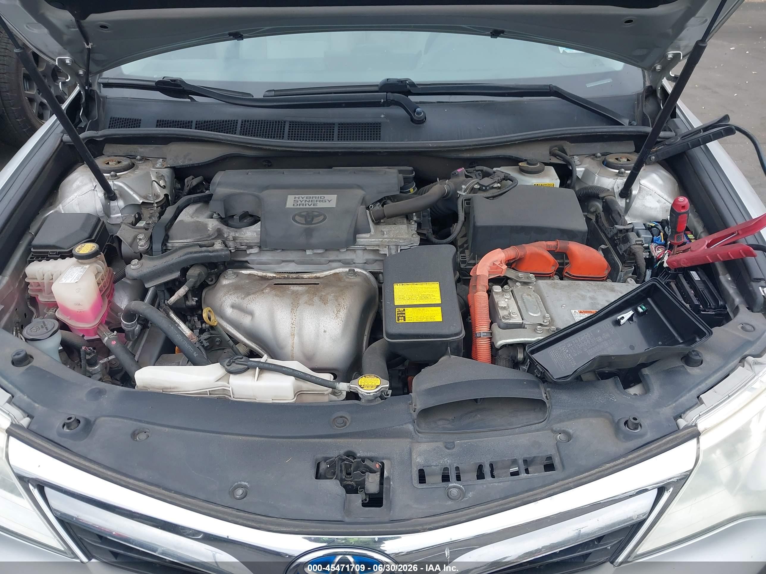 2014 Toyota Camry Hybrid Le Серебряный vin: 4T1BD1FK1EU104987