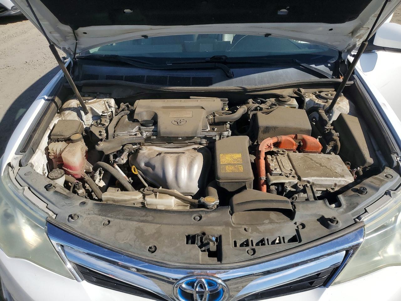 2014 Toyota Camry Hybrid Xle White vin: 4T1BD1FK1EU106111