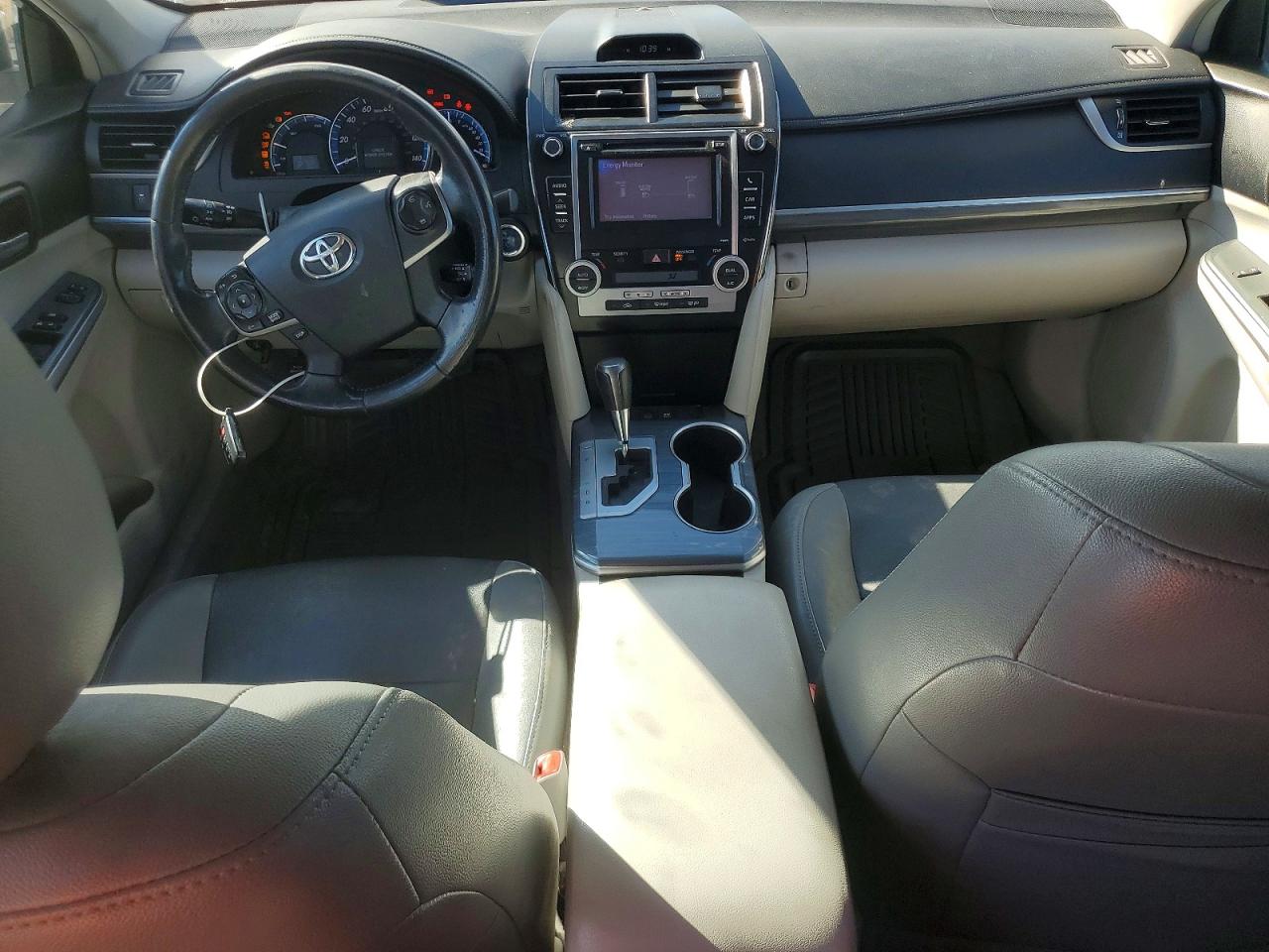 2014 Toyota Camry Hybrid Xle White vin: 4T1BD1FK1EU106111
