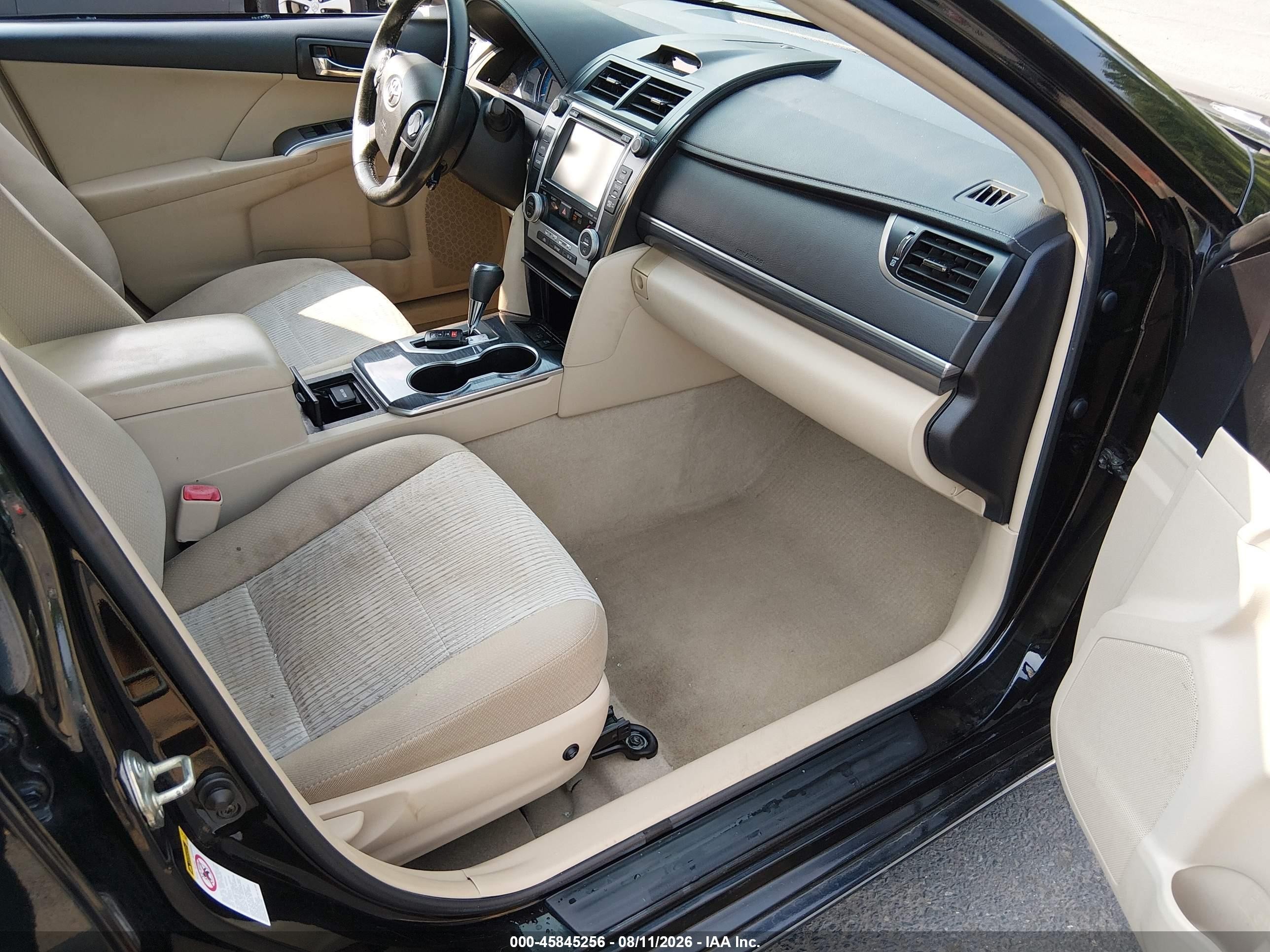 2014 Toyota Camry Hybrid Xle Черный vin: 4T1BD1FK1EU112166
