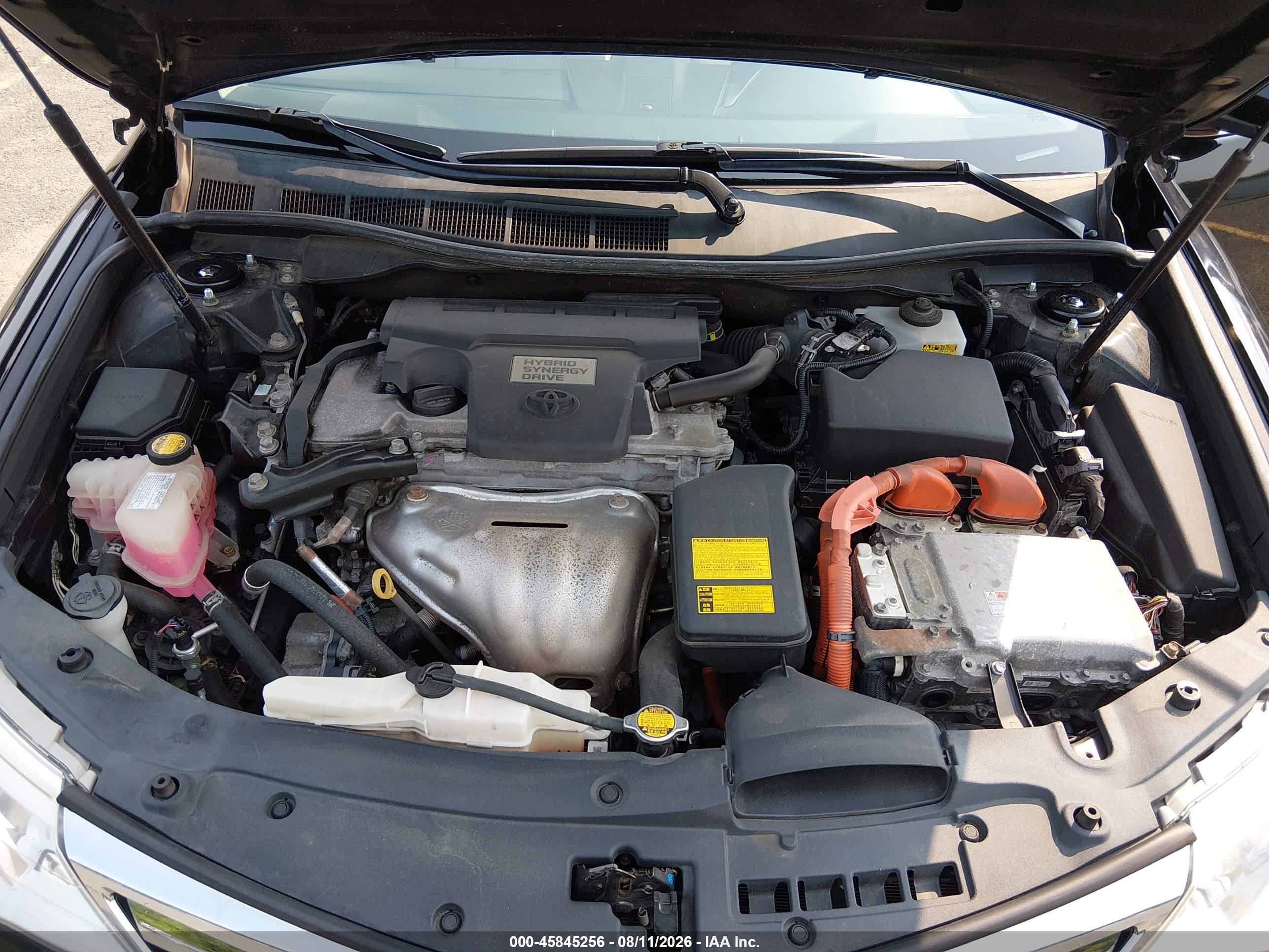 2014 Toyota Camry Hybrid Xle Черный vin: 4T1BD1FK1EU112166
