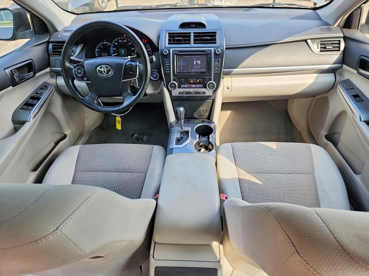 2014 Toyota Camry Hybrid Xle Gray vin: 4T1BD1FK1EU118873