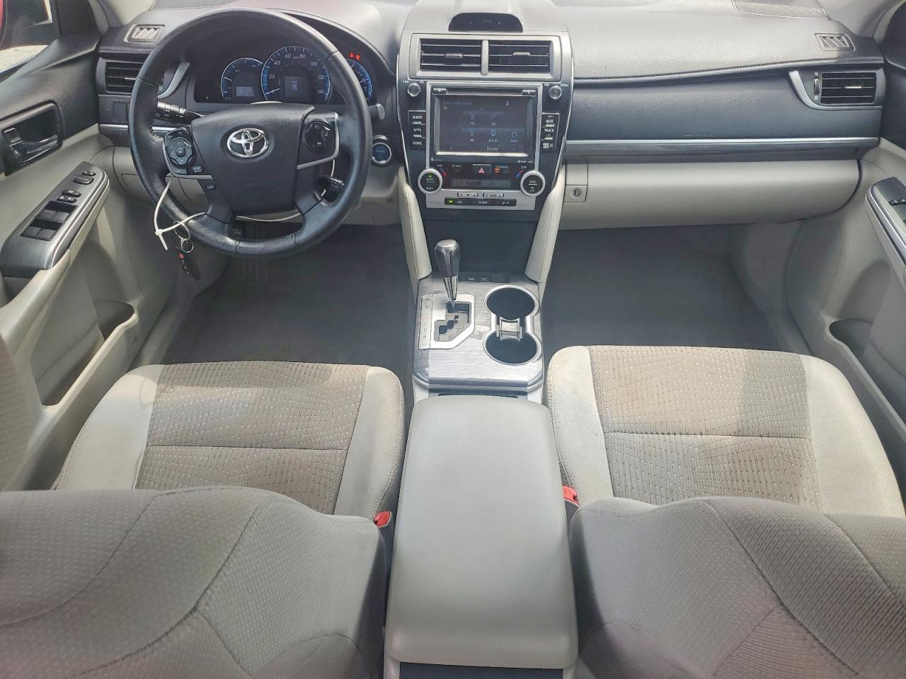 2014 Toyota Camry Hybrid Xle Red vin: 4T1BD1FK1EU125791