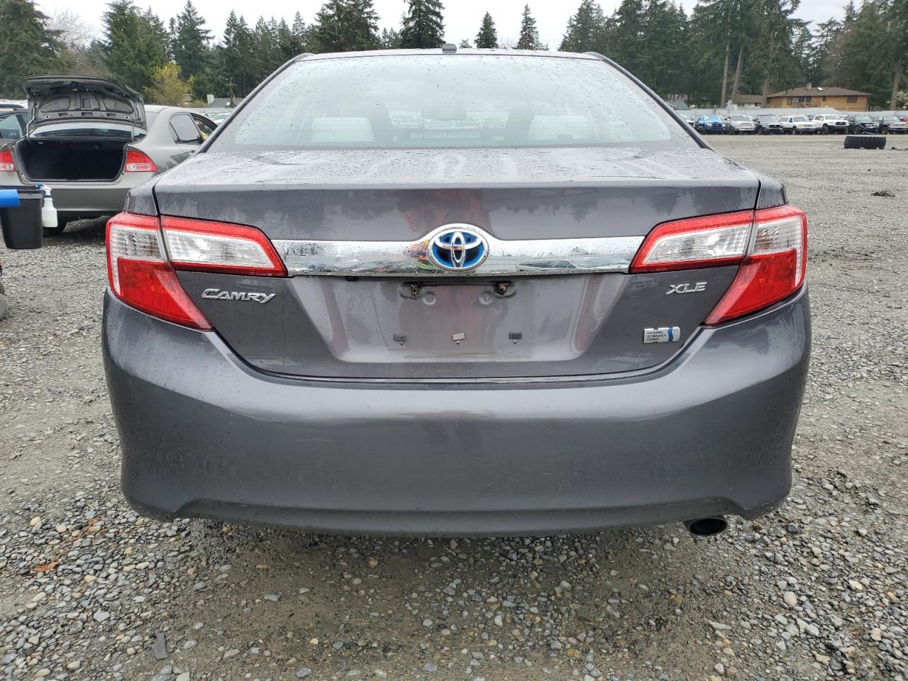 2014 Toyota Camry Hybrid Charcoal vin: 4T1BD1FK1EU128853