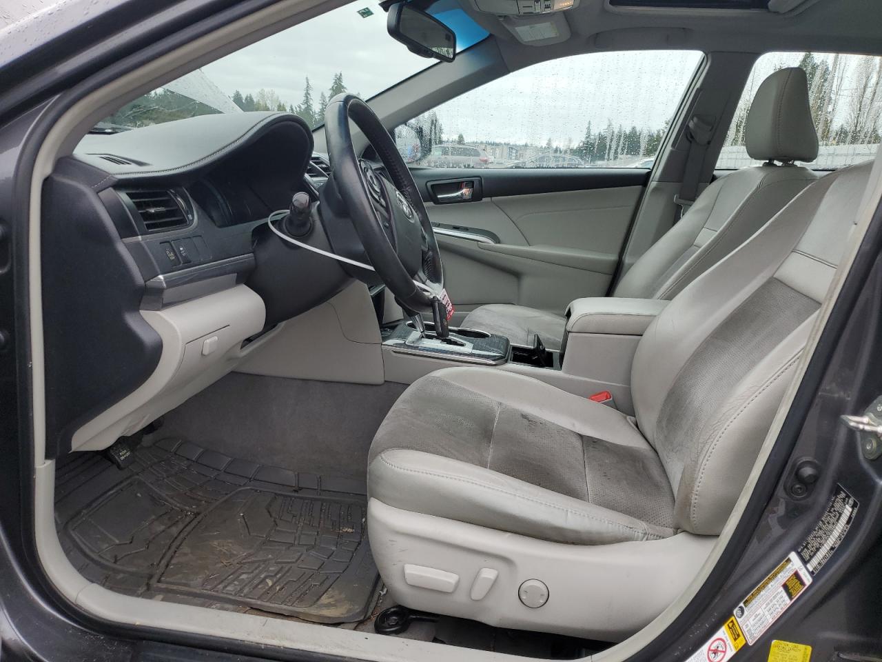 2014 Toyota Camry Hybrid Charcoal vin: 4T1BD1FK1EU128853