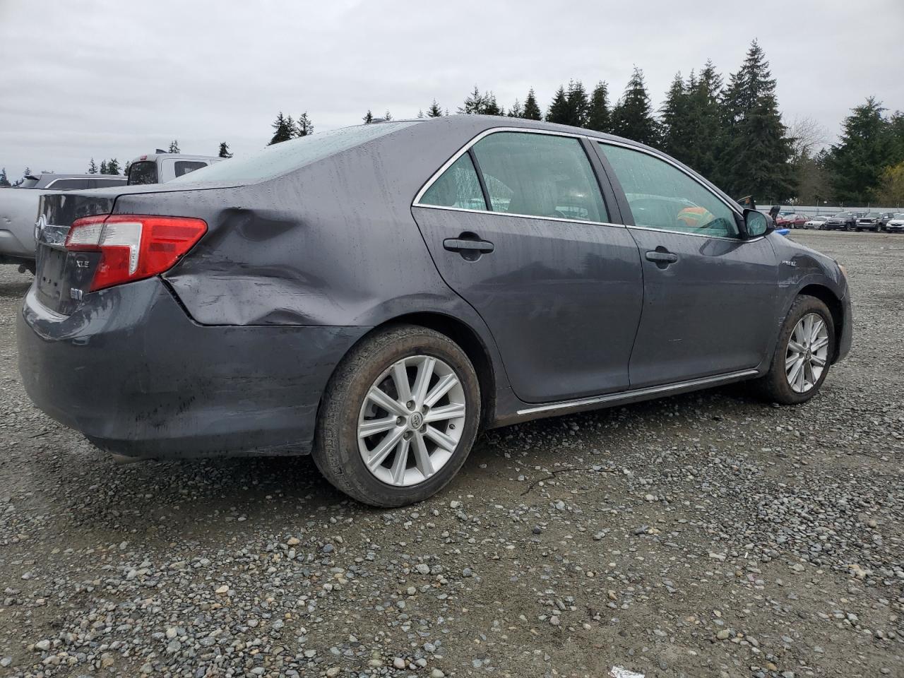 2014 Toyota Camry Hybrid Charcoal vin: 4T1BD1FK1EU128853