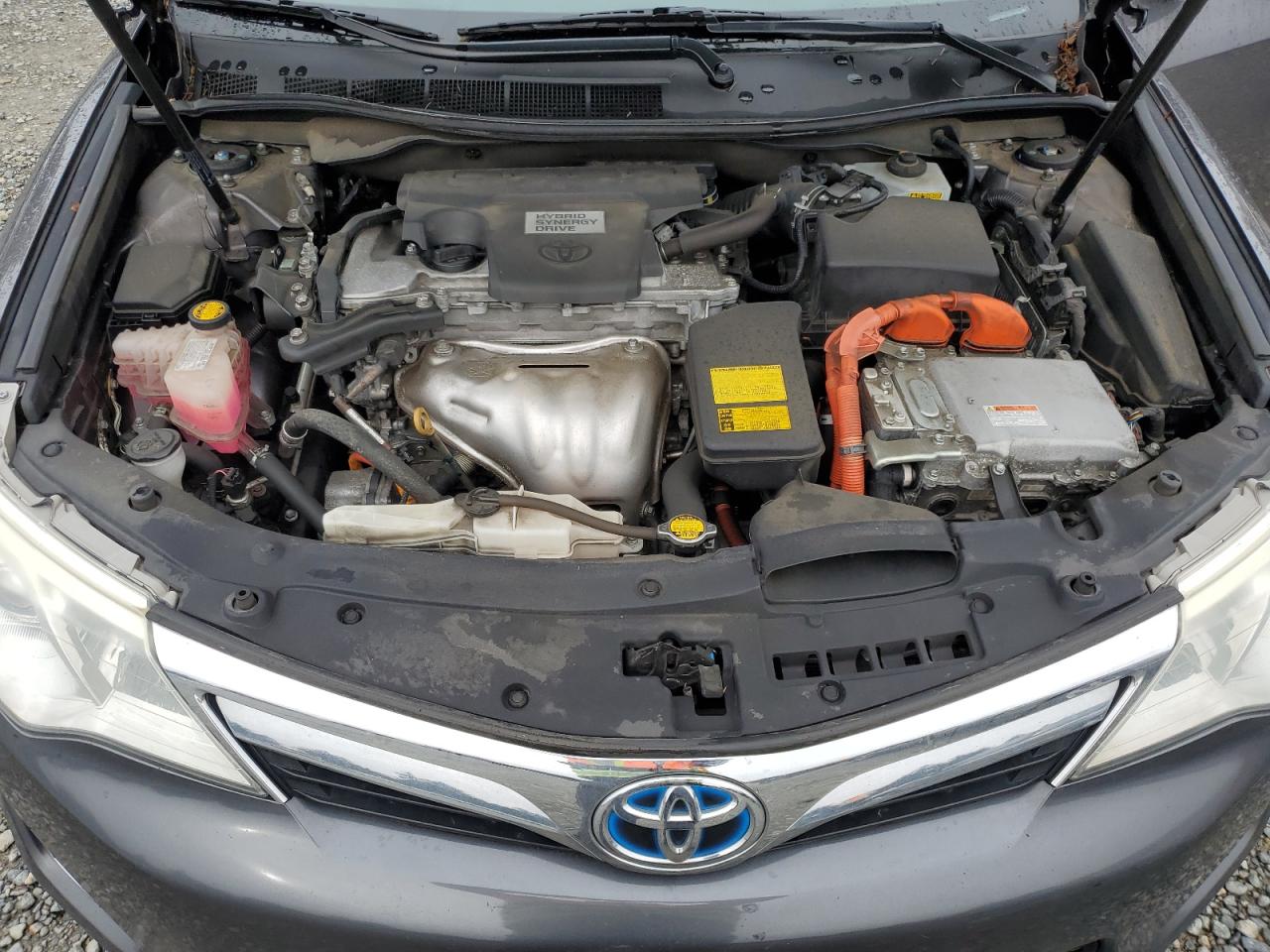 2014 Toyota Camry Hybrid Charcoal vin: 4T1BD1FK1EU128853