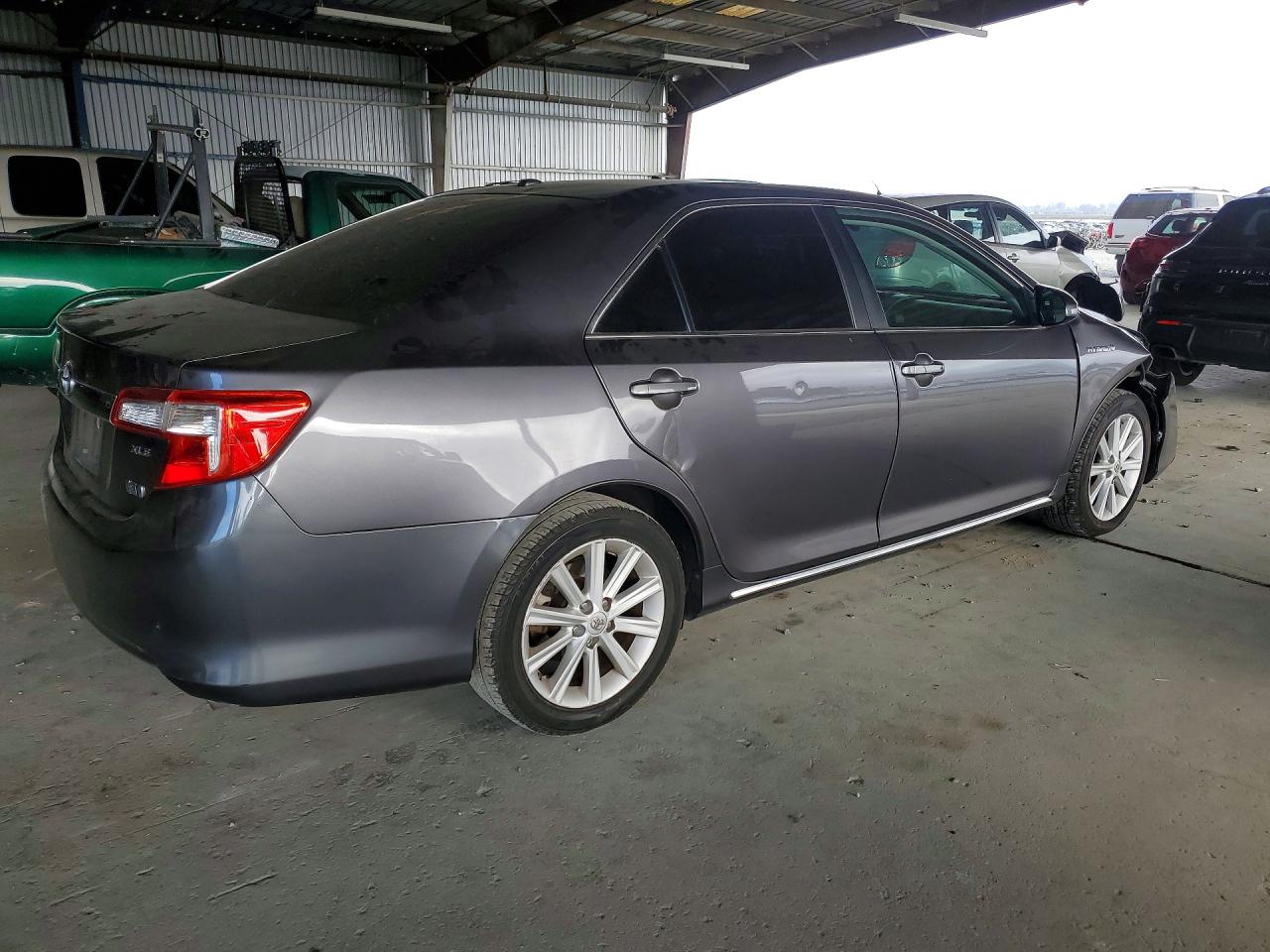 2014 Toyota Camry Hybrid Xle Charcoal vin: 4T1BD1FK1EU138508
