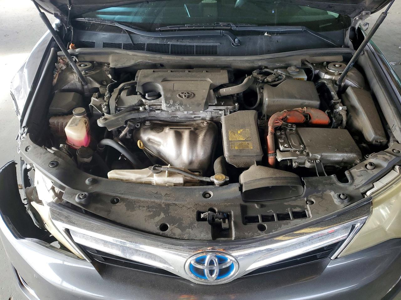 2014 Toyota Camry Hybrid Xle Charcoal vin: 4T1BD1FK1EU138508