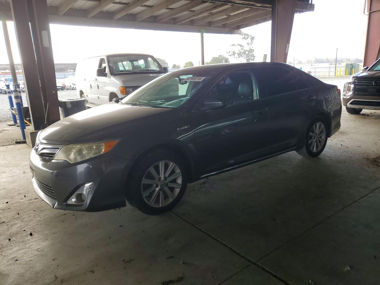 2014 Toyota Camry Hybrid Xle Charcoal vin: 4T1BD1FK1EU138508
