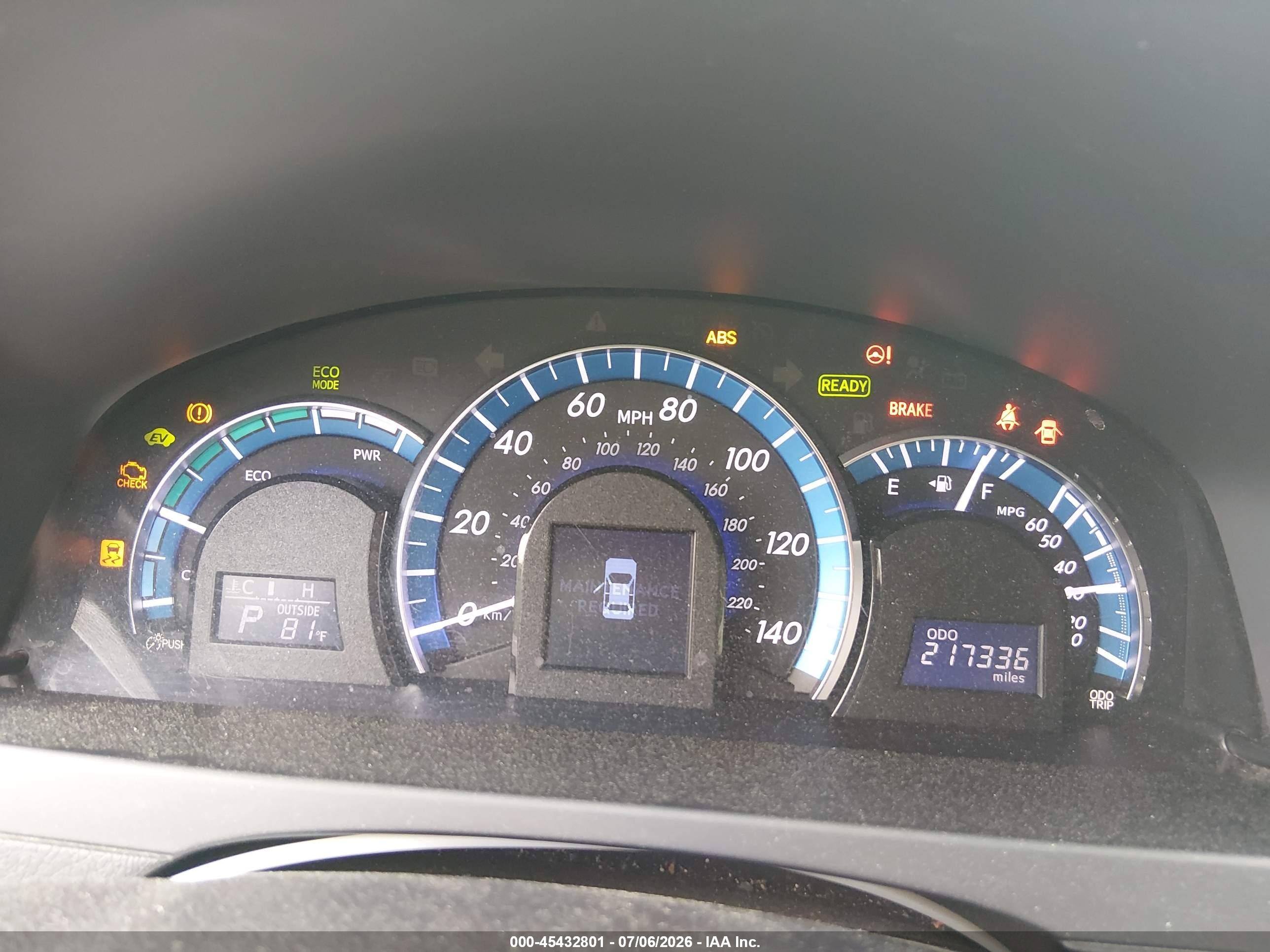 2014 Toyota Camry Hybrid Xle Green vin: 4T1BD1FK1EU138749