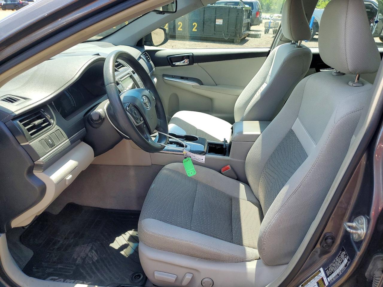 2014 Toyota Camry Hybrid Xle Серый vin: 4T1BD1FK1EU140761