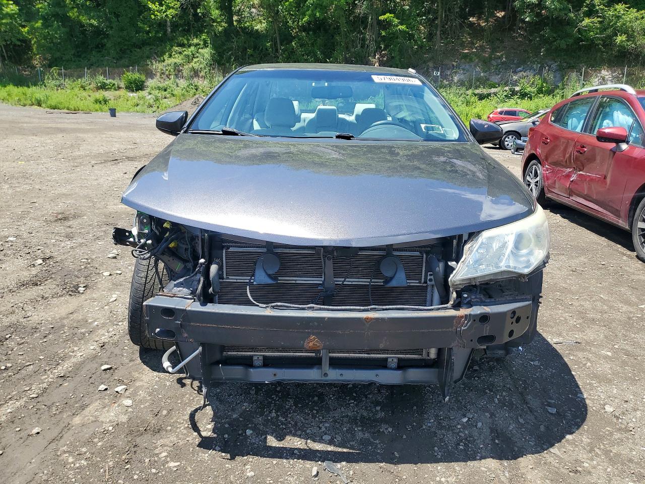 2014 Toyota Camry Hybrid Xle Серый vin: 4T1BD1FK1EU140761