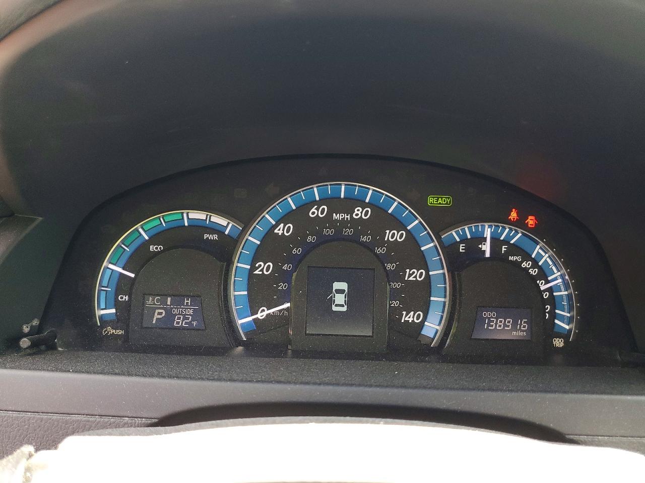 2014 Toyota Camry Hybrid Xle Серый vin: 4T1BD1FK1EU140761