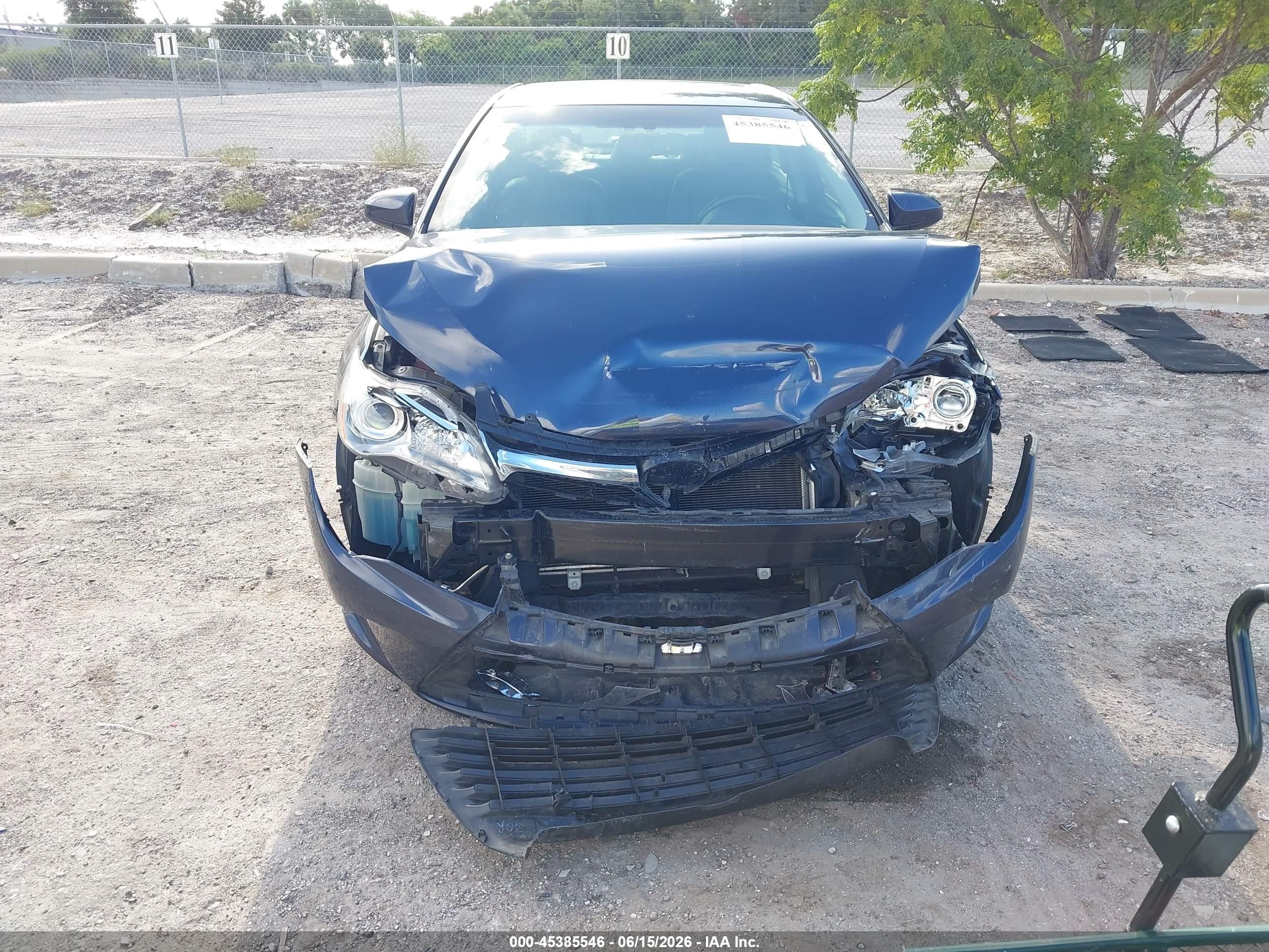 2015 Toyota Camry Hybrid Xle Dark Blue vin: 4T1BD1FK1FU149090