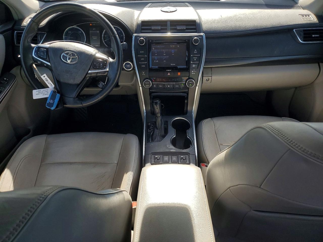 2017 Toyota Camry Hybrid Xle Угольный vin: 4T1BD1FK1HU200929