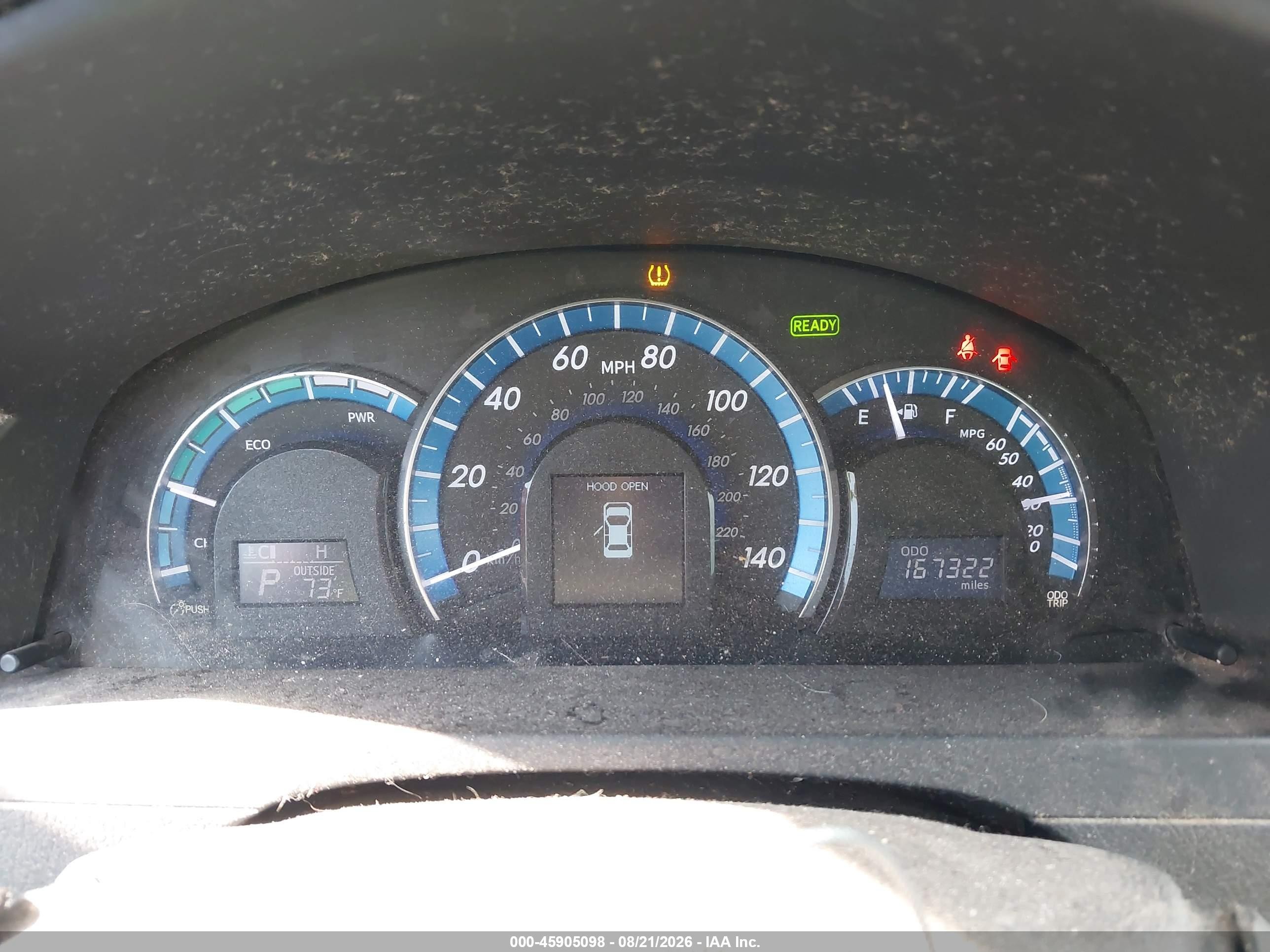 2012 Toyota Camry Hybrid Xle Black vin: 4T1BD1FK2CU002465