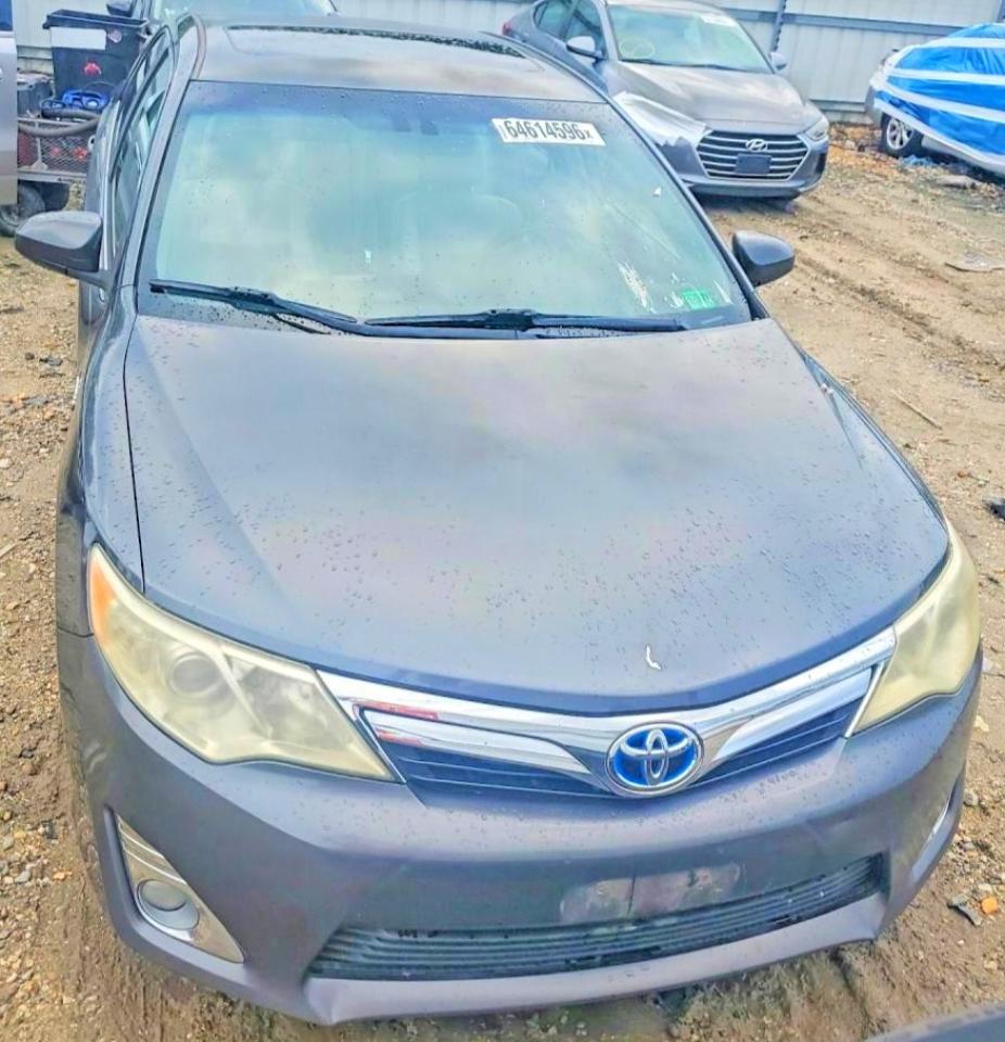 2012 Toyota Camry Hybrid Xle Gray vin: 4T1BD1FK2CU003180