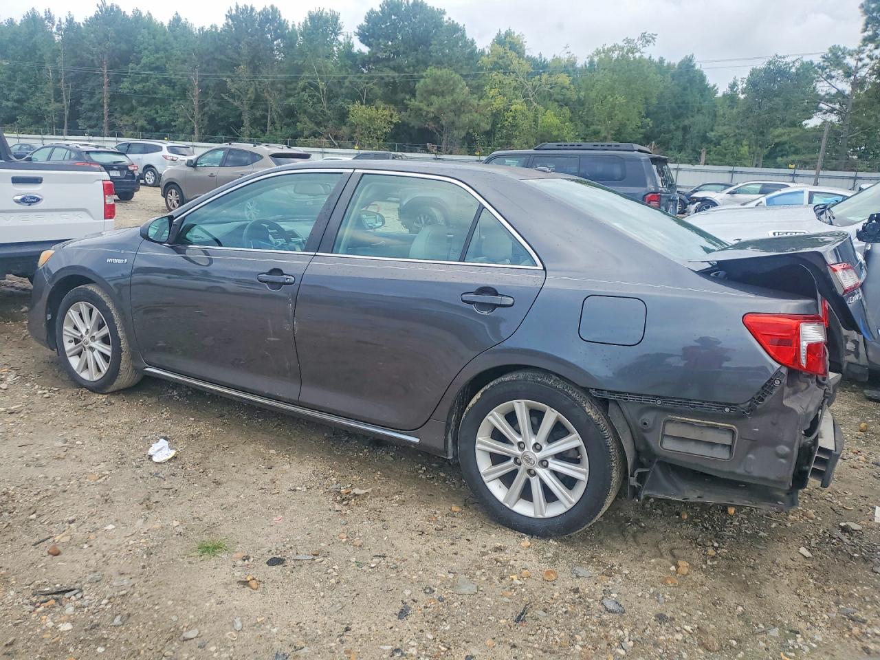 2012 Toyota Camry Hybrid Xle Gray vin: 4T1BD1FK2CU003180