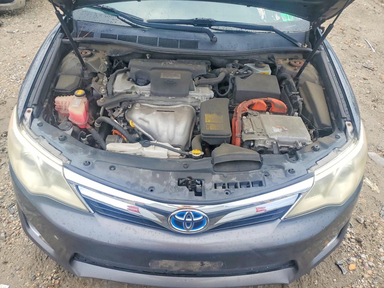 2012 Toyota Camry Hybrid Xle Gray vin: 4T1BD1FK2CU003180