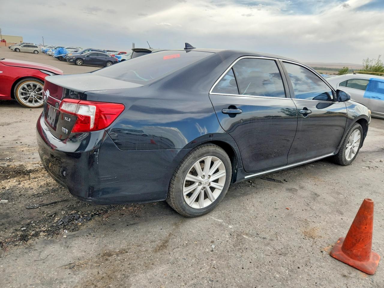2012 Toyota Camry Hybrid Xle Black vin: 4T1BD1FK2CU004071