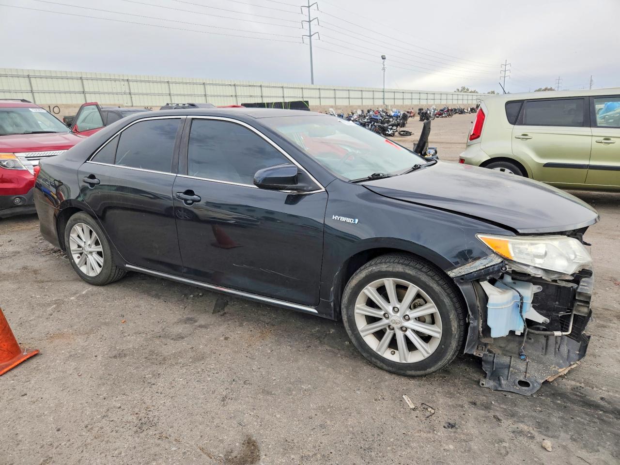 2012 Toyota Camry Hybrid Xle Black vin: 4T1BD1FK2CU004071