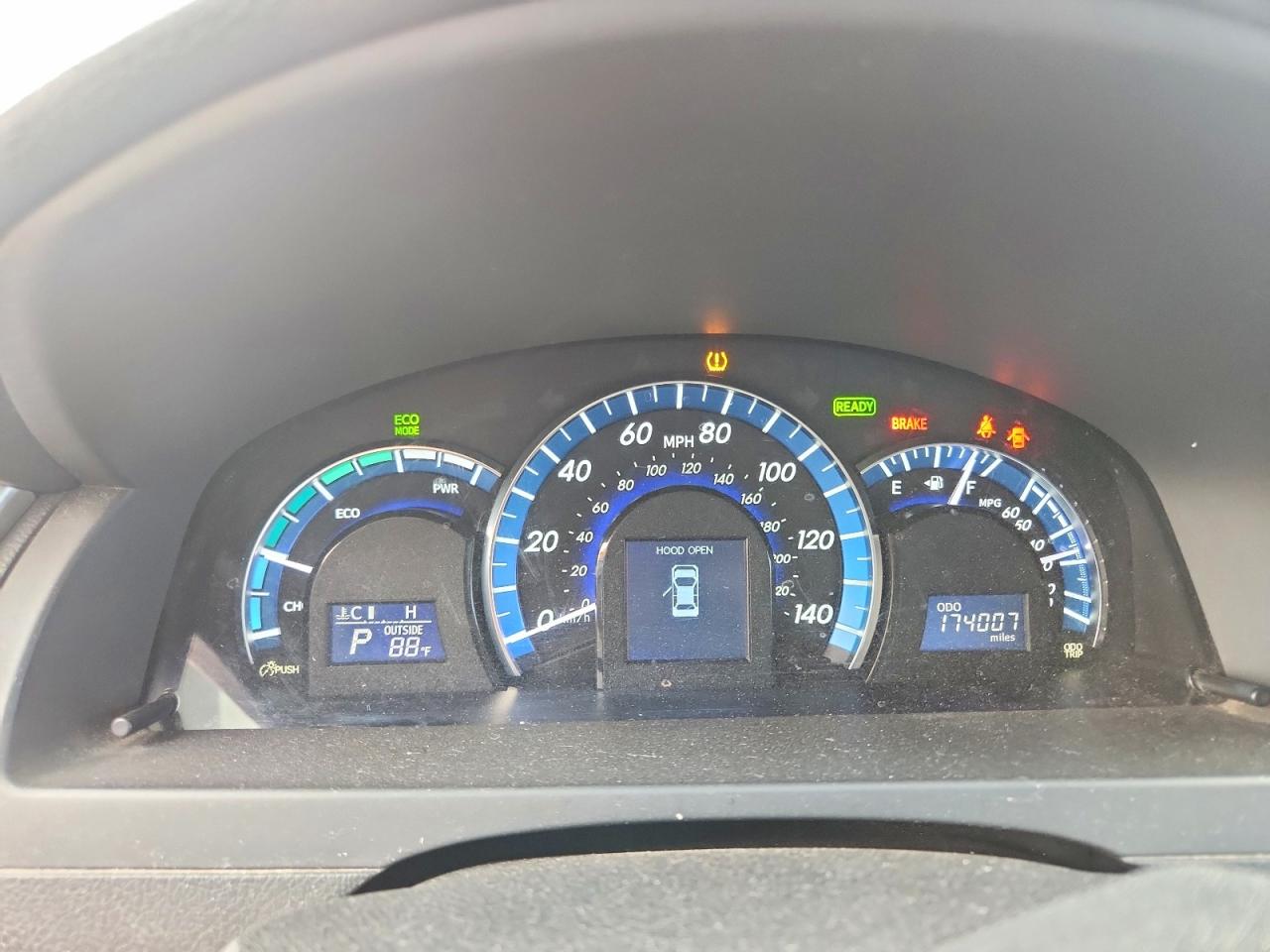 2012 Toyota Camry Hybrid Xle Black vin: 4T1BD1FK2CU004071
